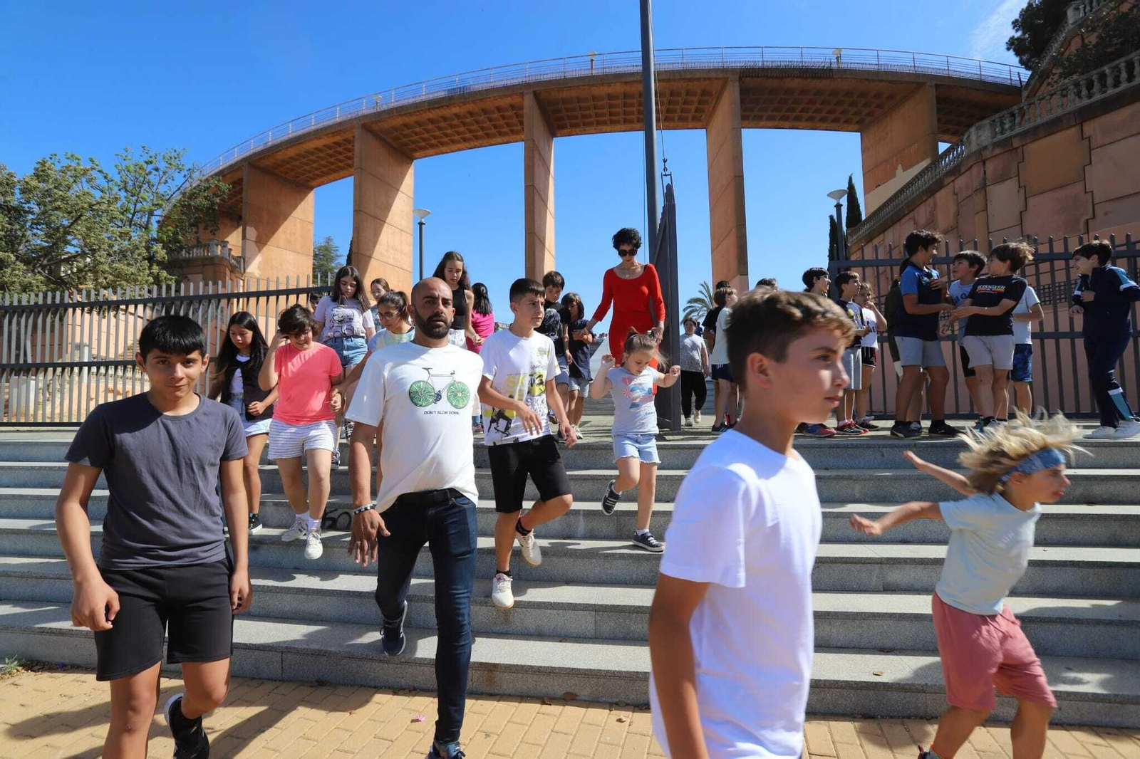 Simulacro antitsunami en Huelva.