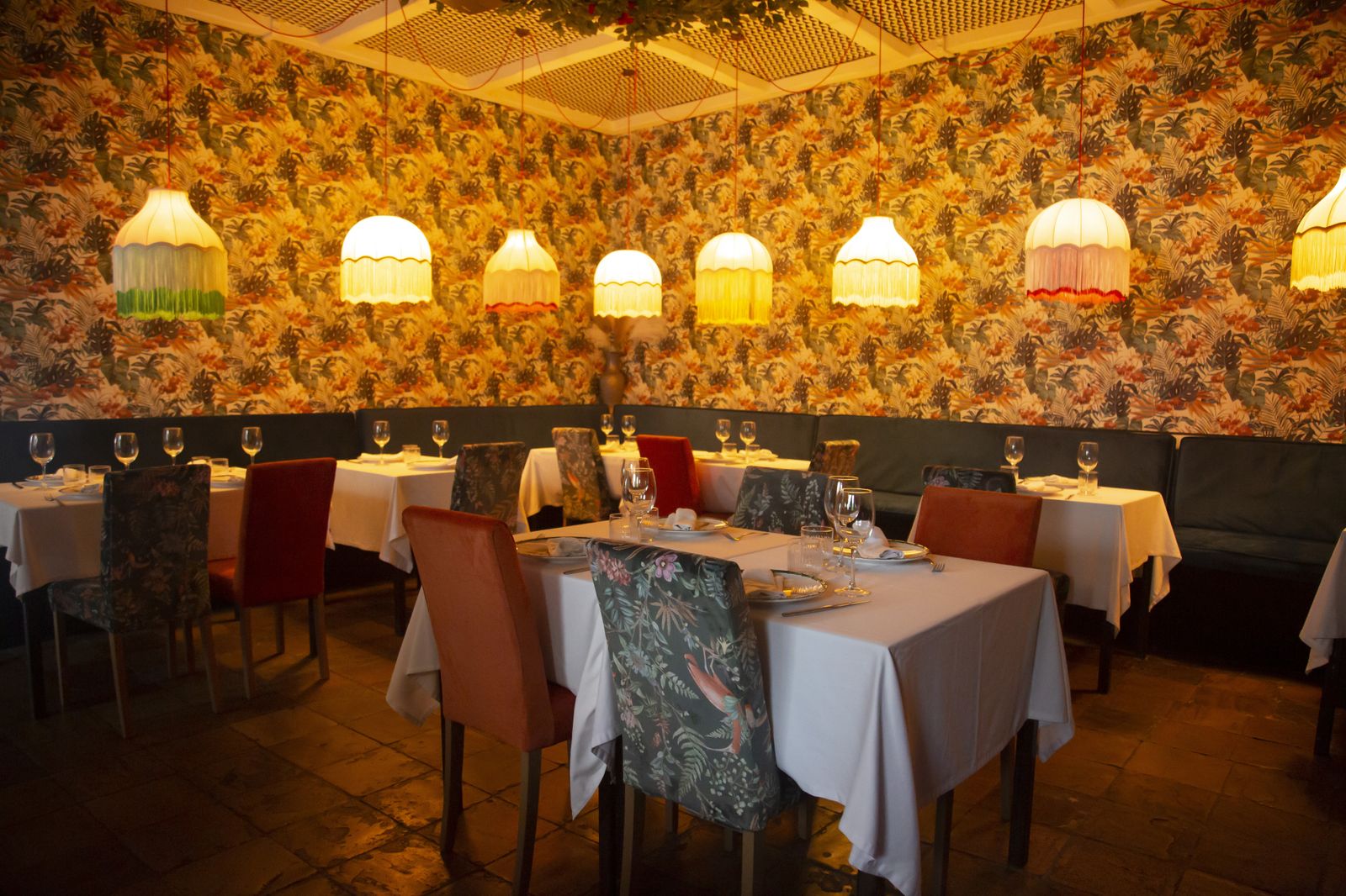 Los salones de Odysea transportan a lugares exóticos.