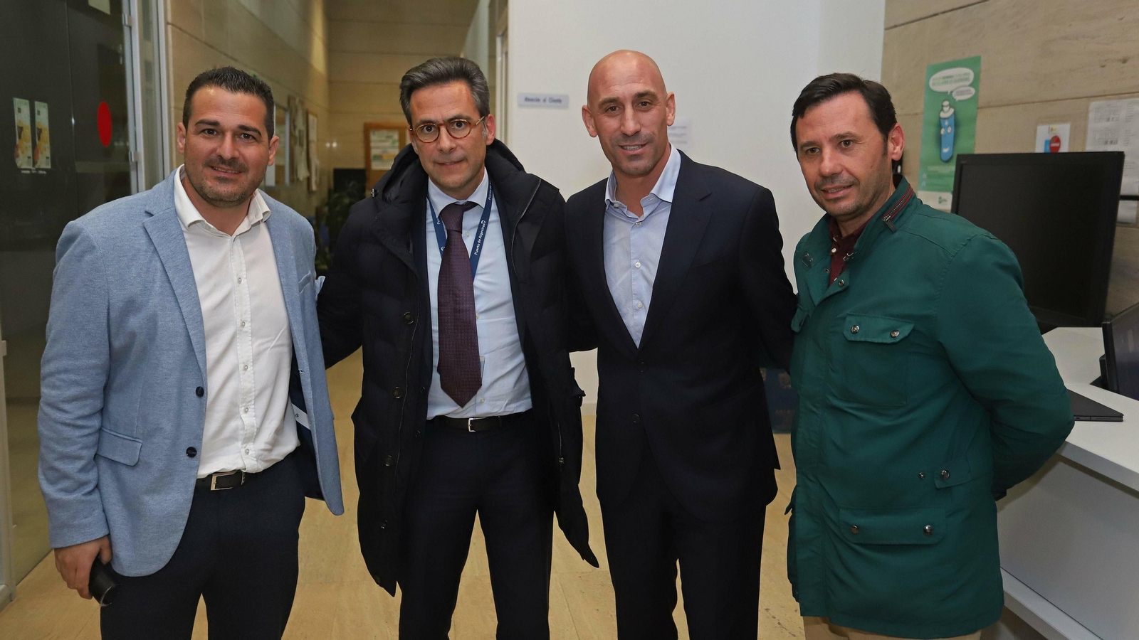 Fotos de la visita de Rubiales al Campo de Gibraltar
