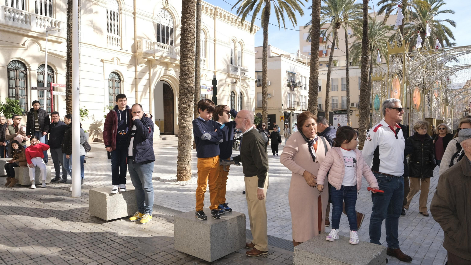 Imágenes de la celebración del Día del Pendón en Almería