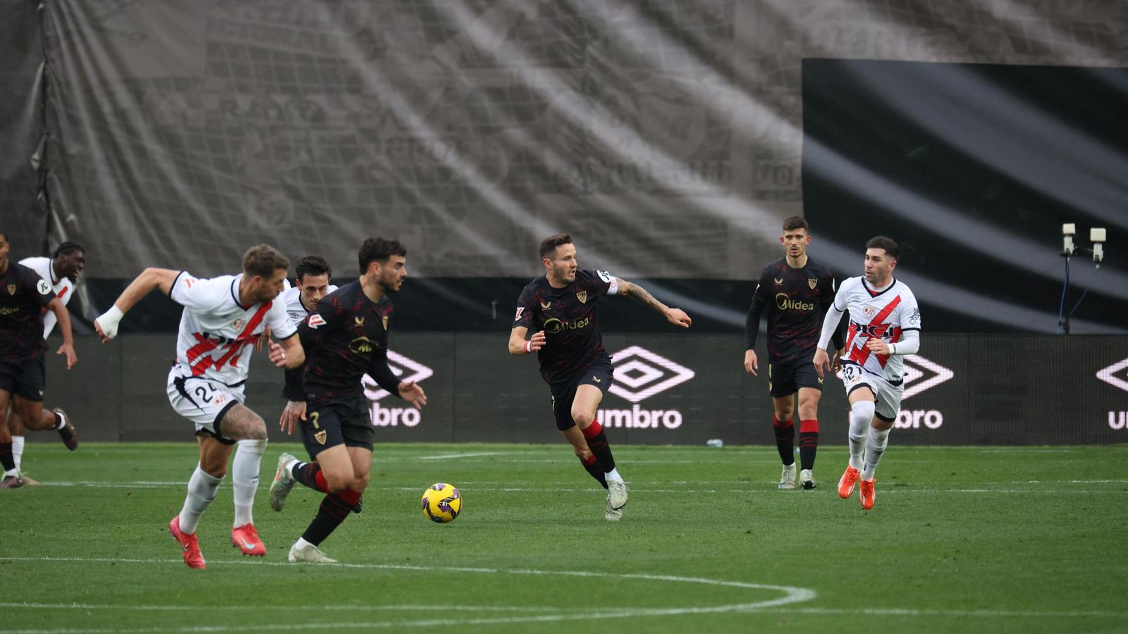 Rayo Vallecano -  Sevilla FC: todas las fotos del partido de Liga