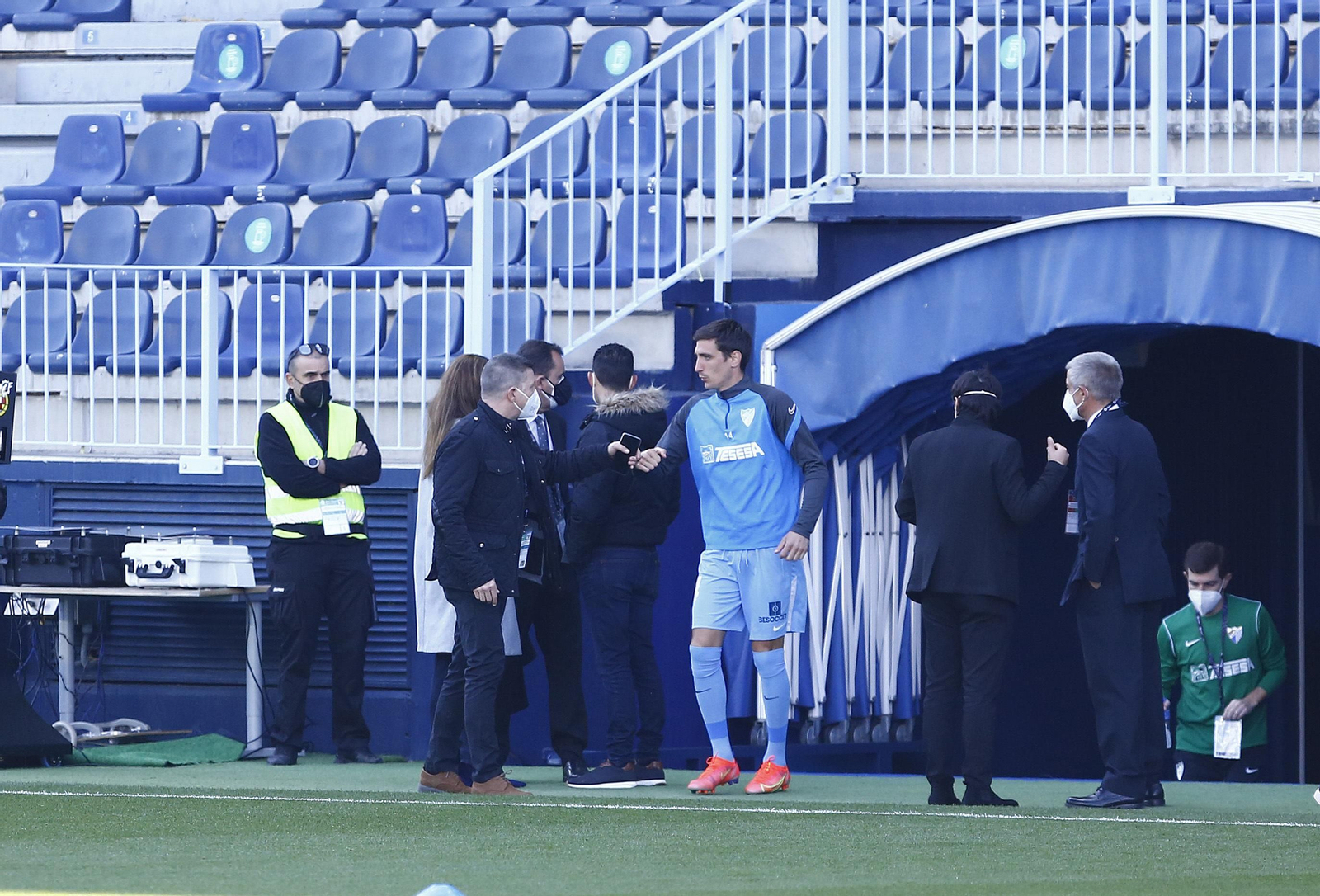 El Málaga CF-Tenerife, en fotos