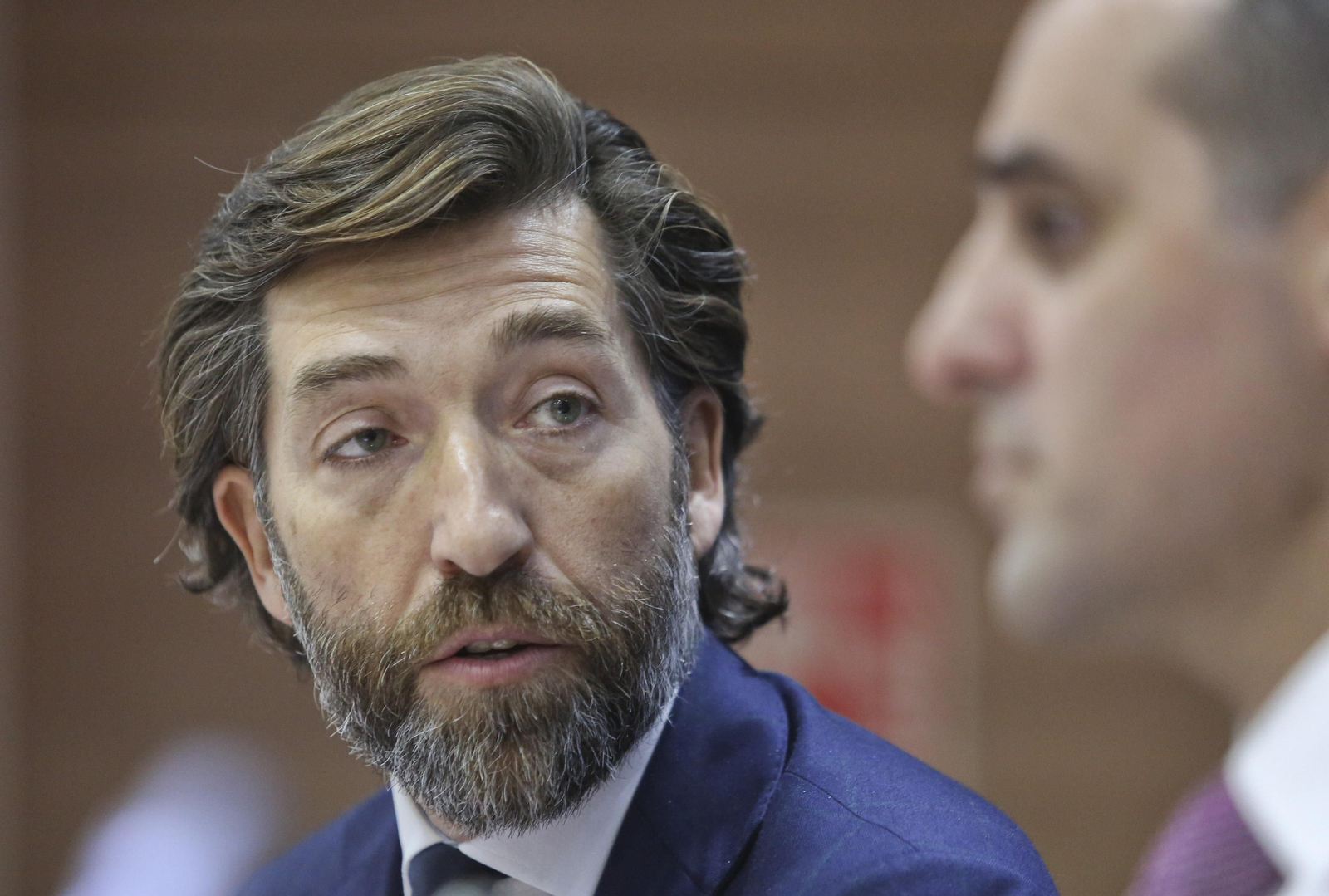 La rueda de prensa de Richard Shaheen, en fotos