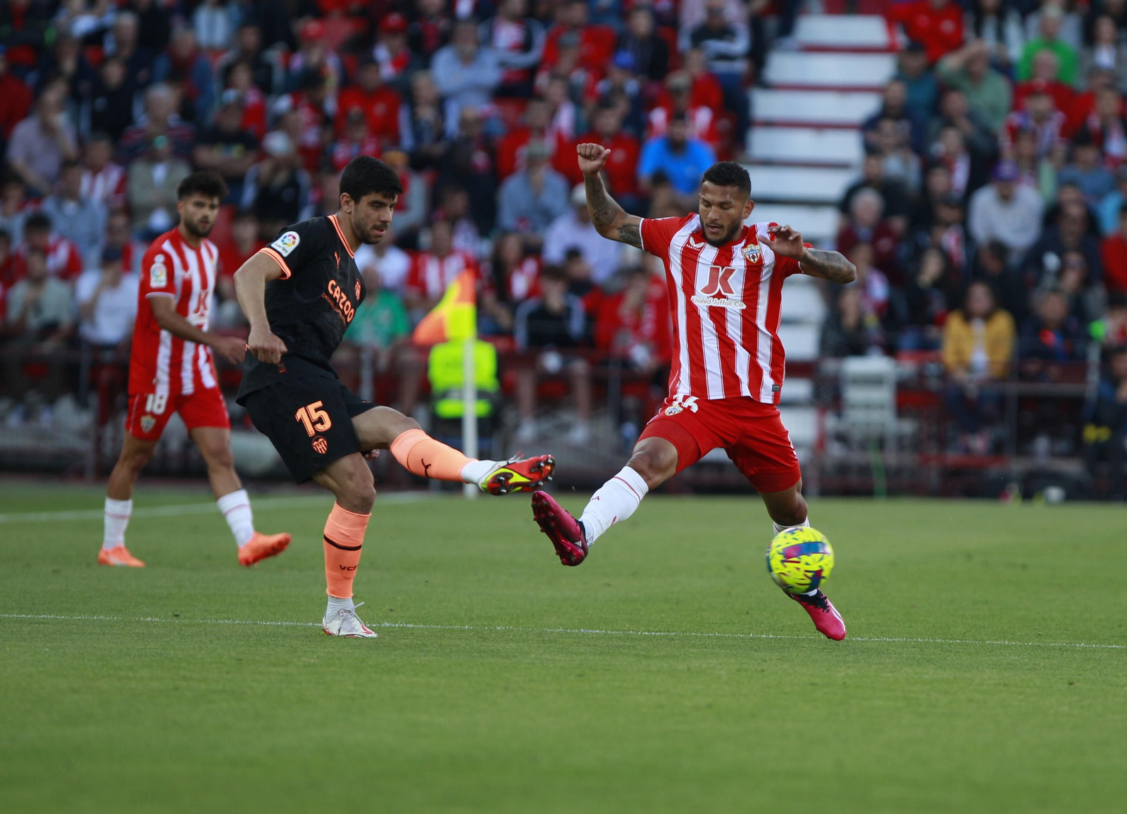Fotogalería del partido de la Liga Santander, U.D. Almería-Valencia