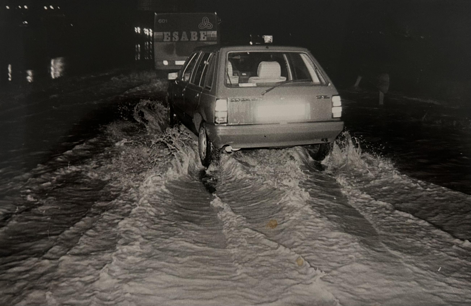 Efectos del temporal e inundaciones de enero de 1996 en Huelva.