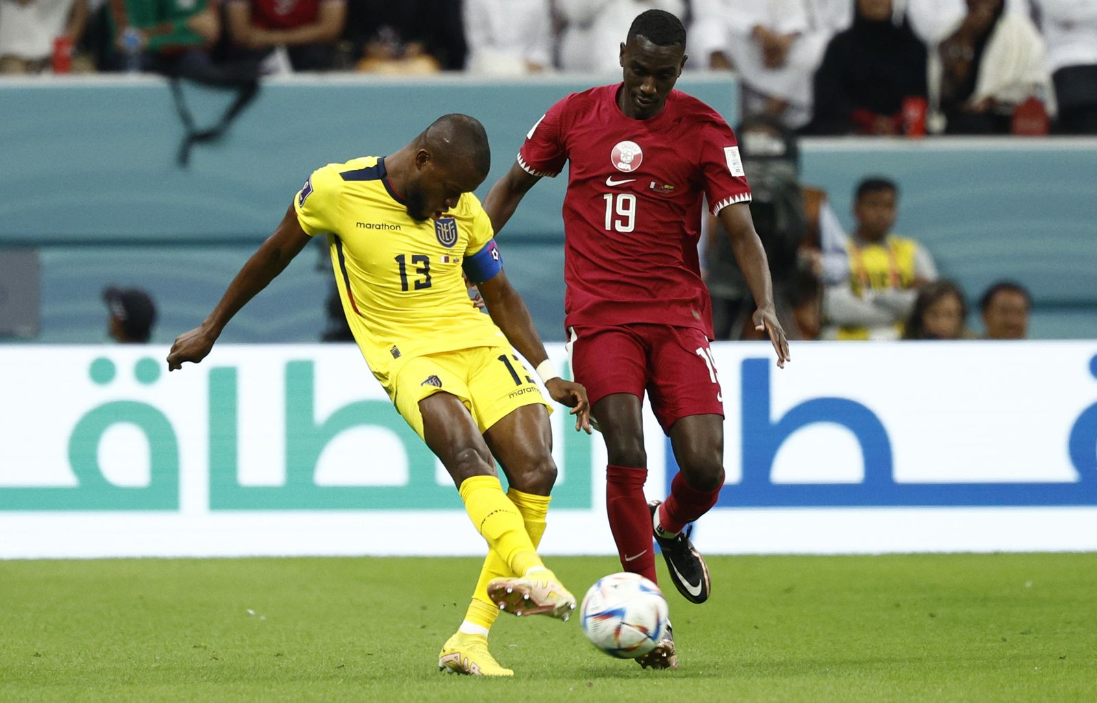 Las imágenes del Qatar - Ecuador, partido inaugural del Mundial 2022