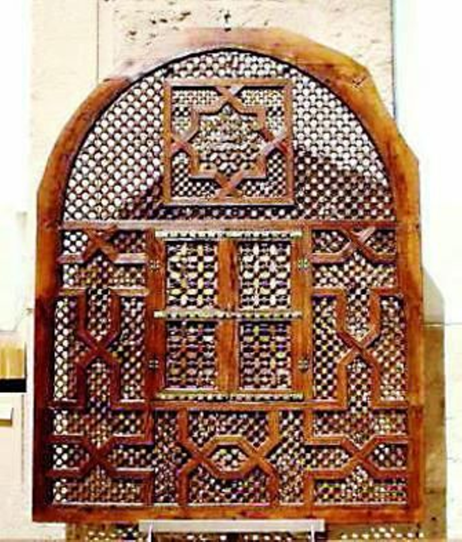 Una imagen de la pieza realizada en madera de pino.