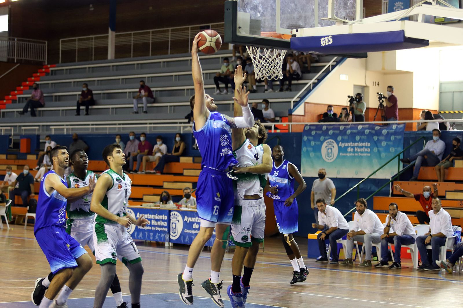 Un partido del Ciudad de Huelva de esta temporada.