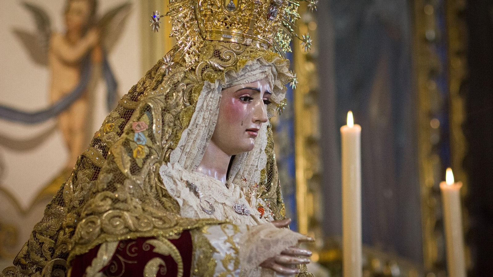 La Virgen de las Mercedes en veneración