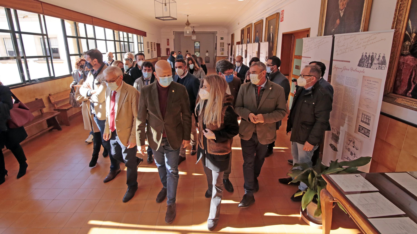 Visita del consejero Javier Imbroda al IES Padre Luis Coloma