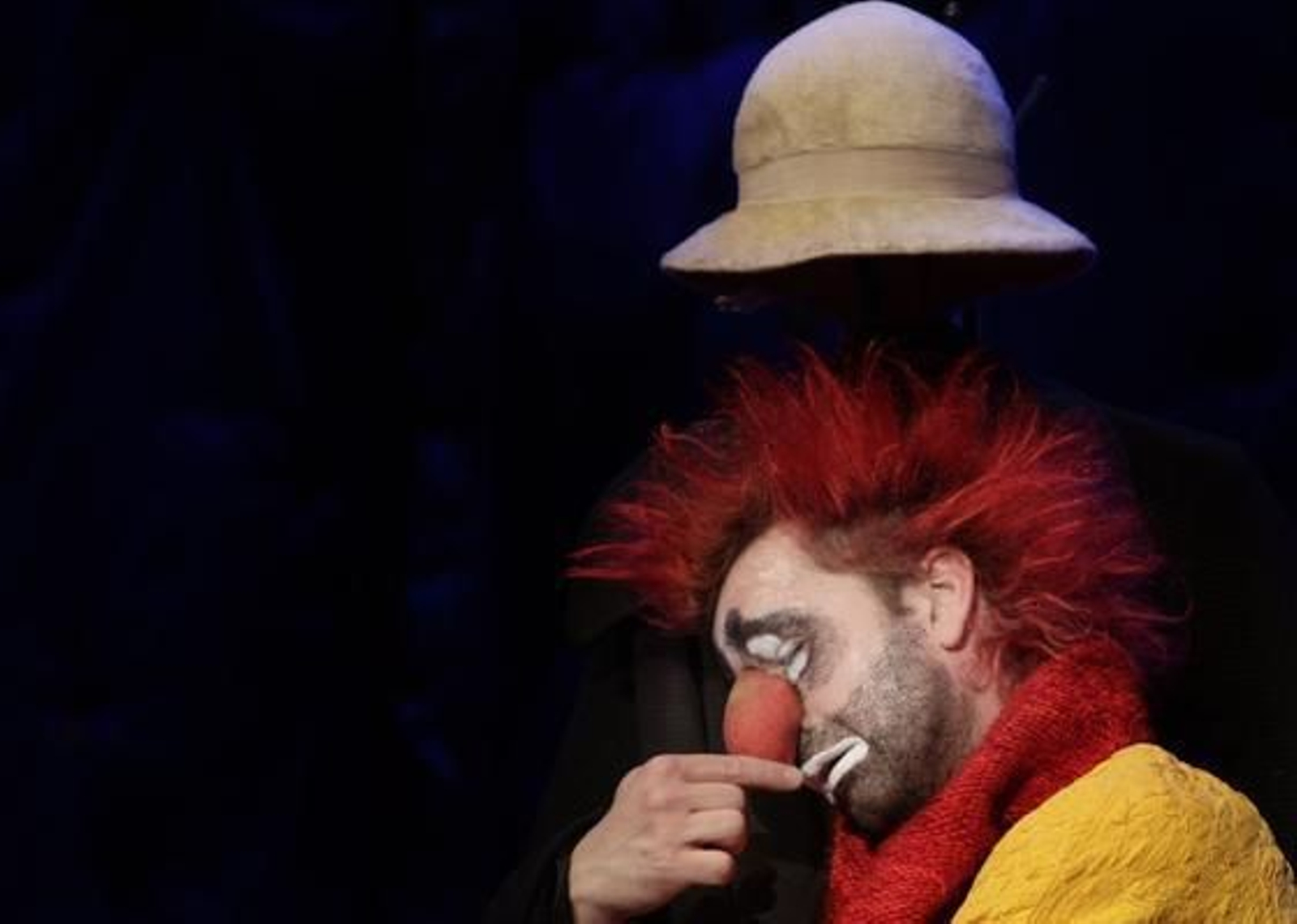 Una imagen de 'Slava's Snowshow', de la compañía de Slava Polunin. / Antonio Pizarro