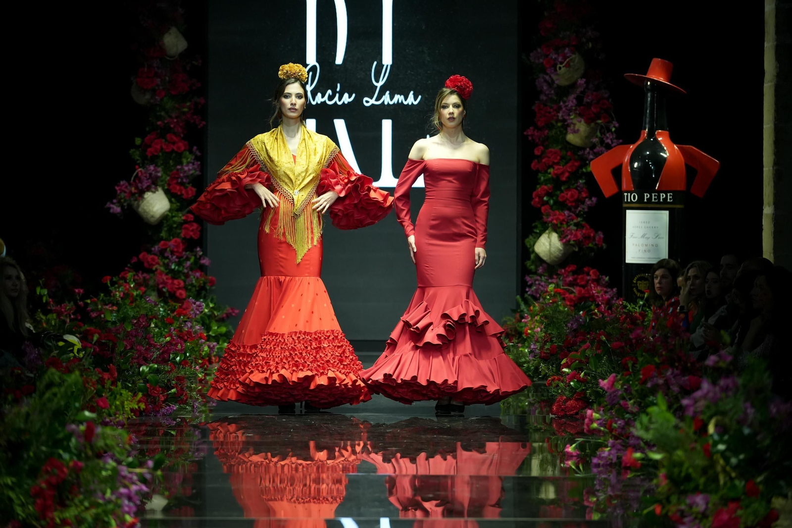 Desfile de Rocío Lama en la Pasarela Flamenca Tío Pepe Jerez 2024