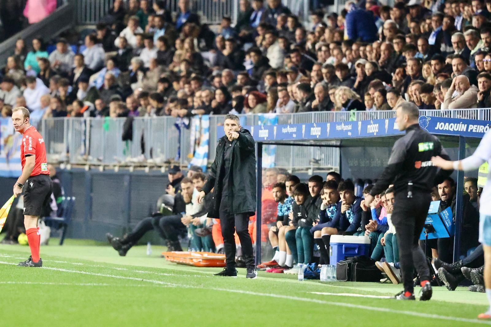 El Málaga CF-Real Zaragoza, en fotos