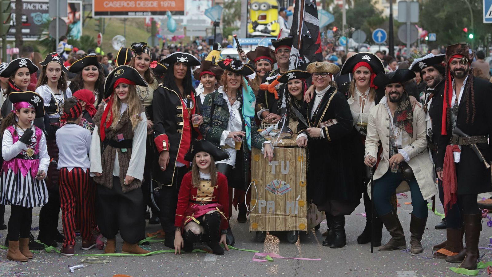 Cabalgata del Carnaval Especial en imágenes