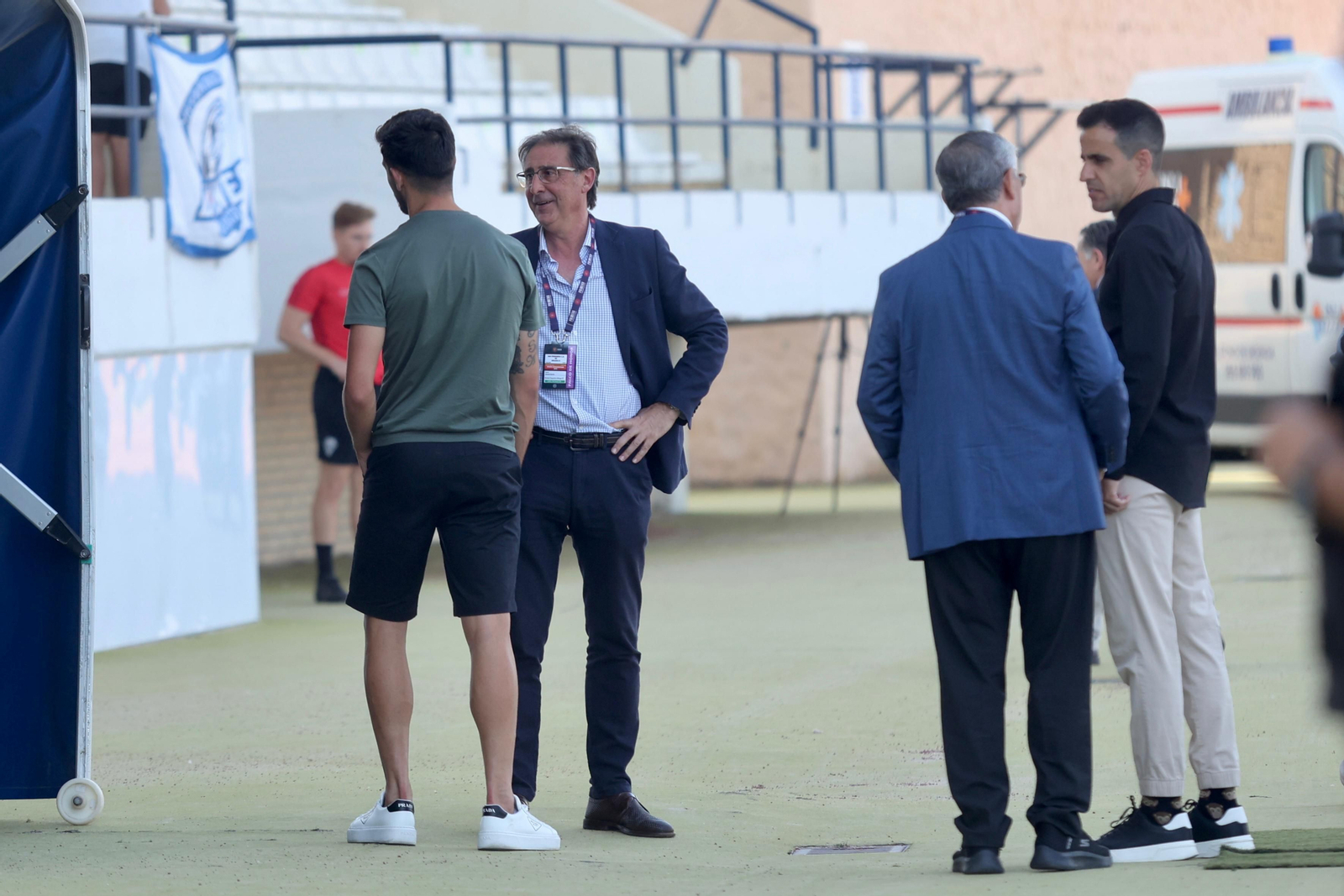 El San Fernando - Málaga CF, en fotos