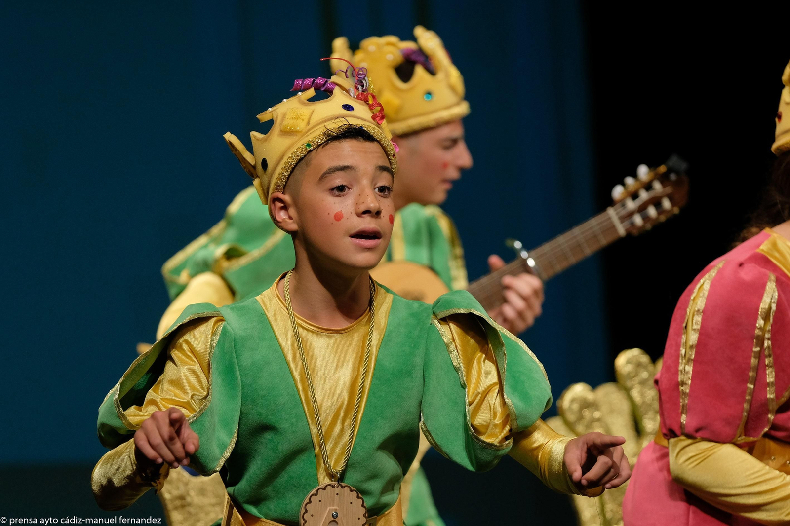 Chirigota Los reyes.