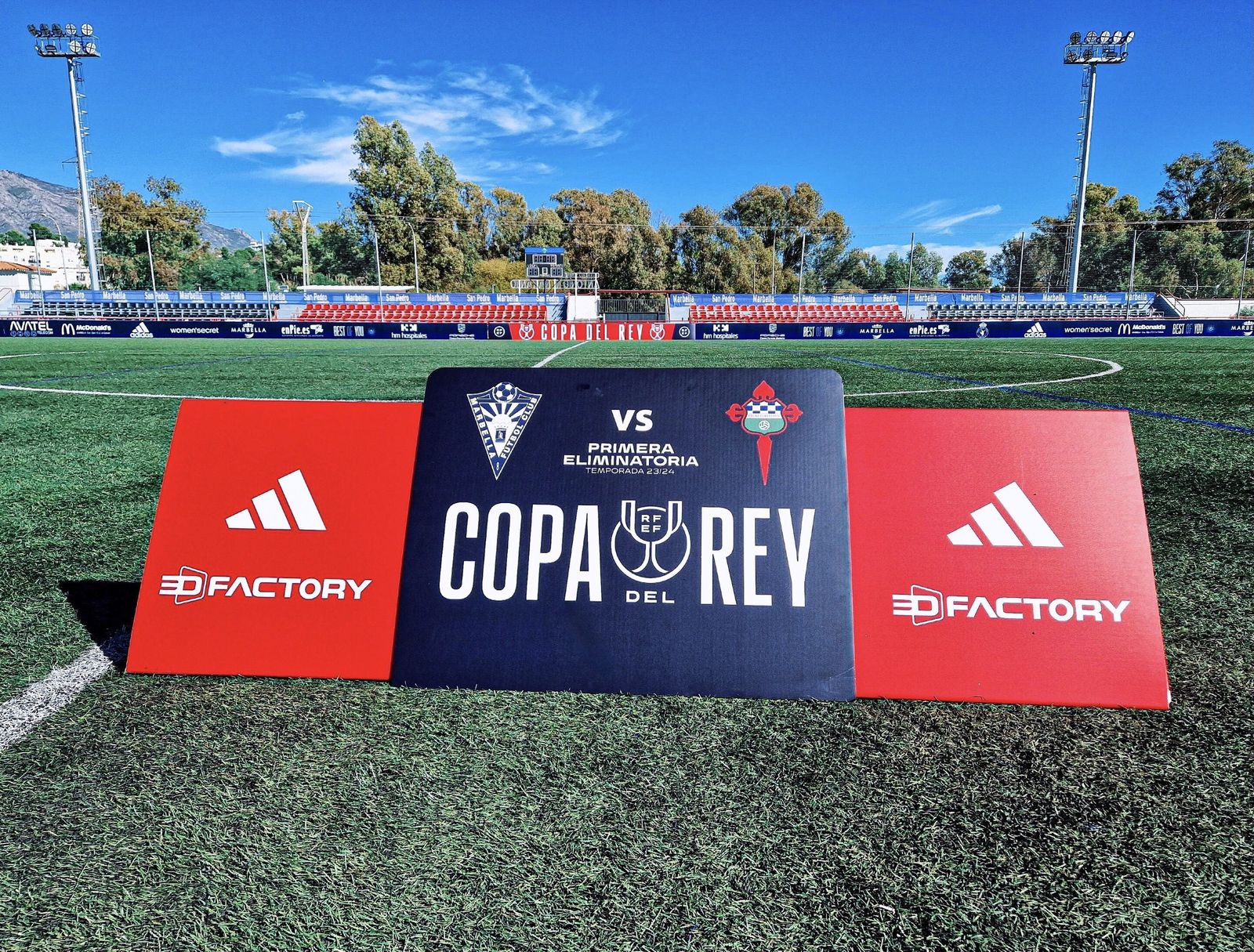 El Marbella FC - Racing de Ferrol de Copa del Rey