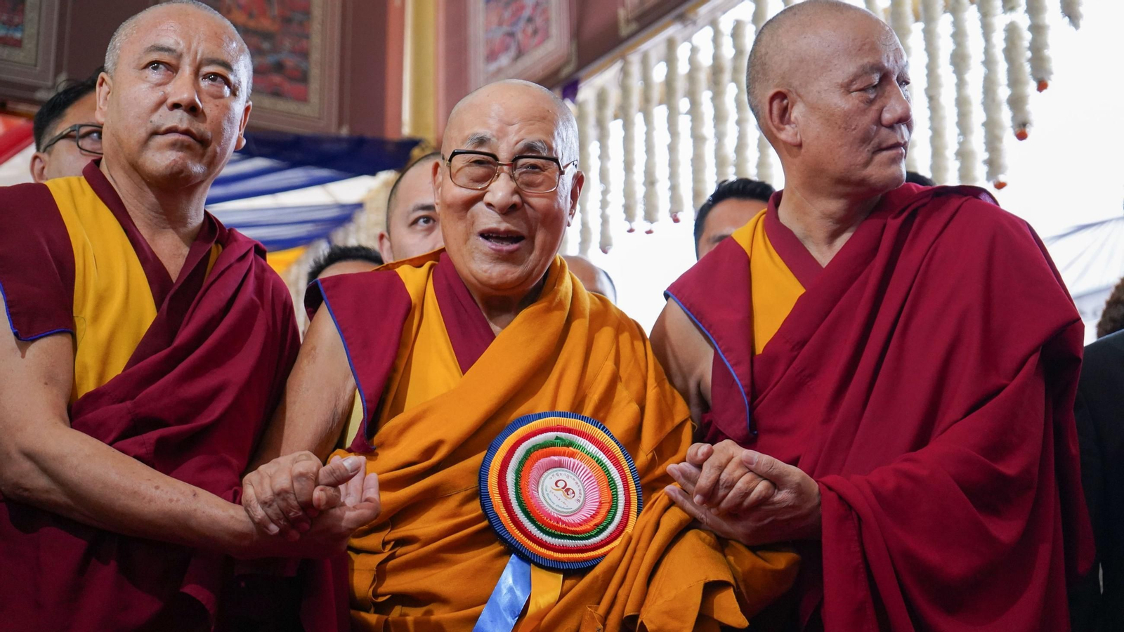 Las imágenes del 90º cumpleaños del dalái lama