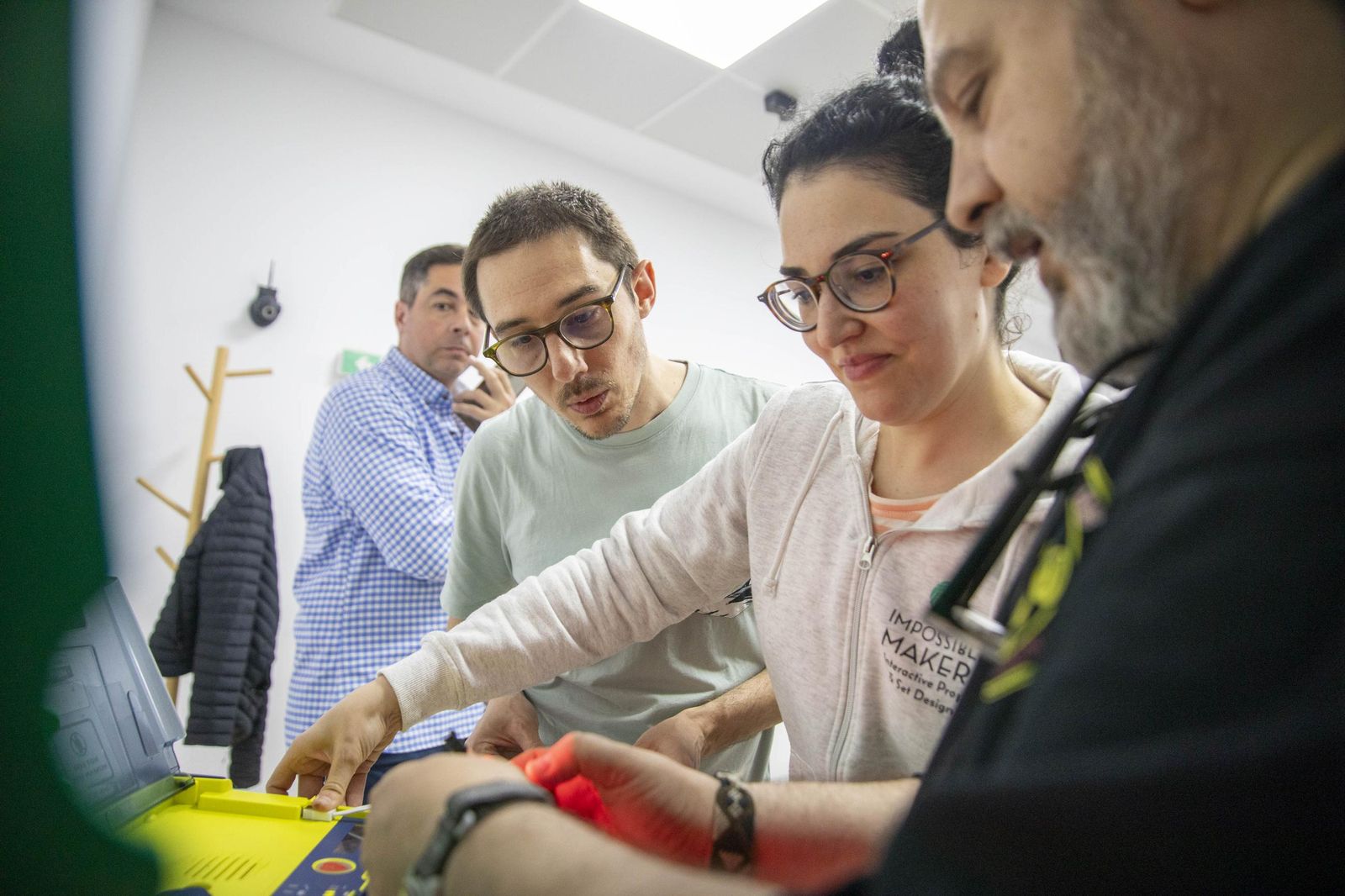 Las imágenes del rodaje del Corto Interferencias en Almería