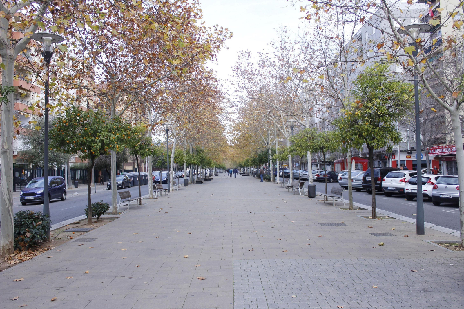 Avenida Gran Vía Parque de Córdoba.