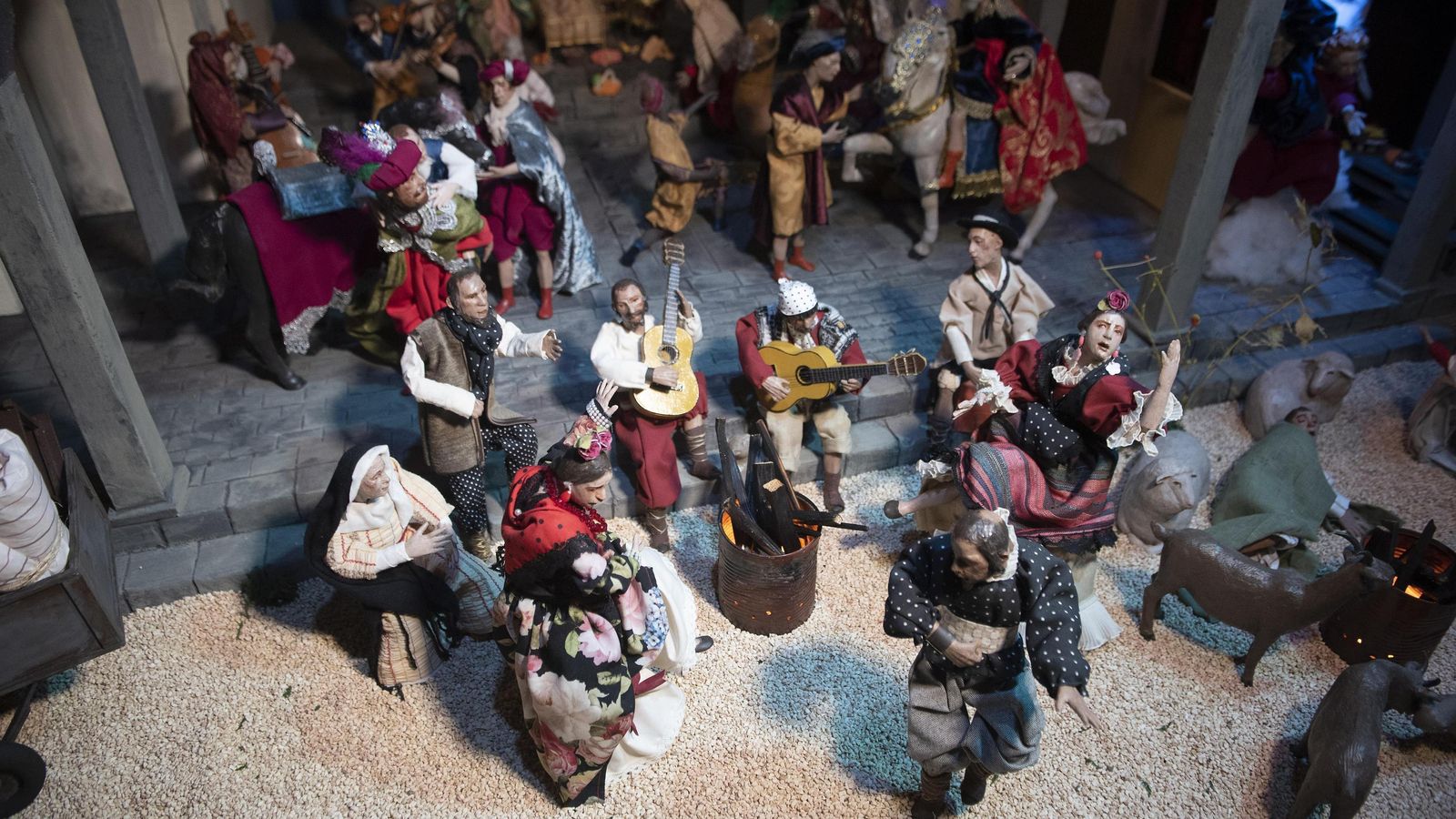 'El Belén de las 3.000 estrellas' en CaixaBank Sierpes.
