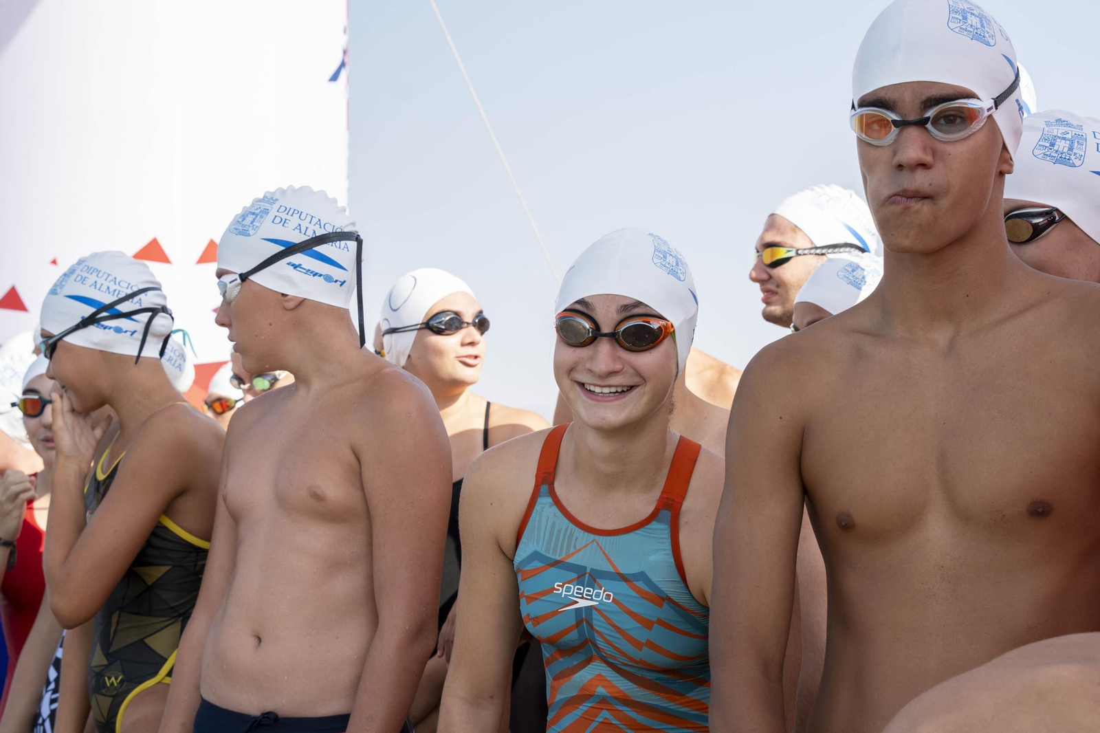 Travesía a nado Carlos Tejada de Almería