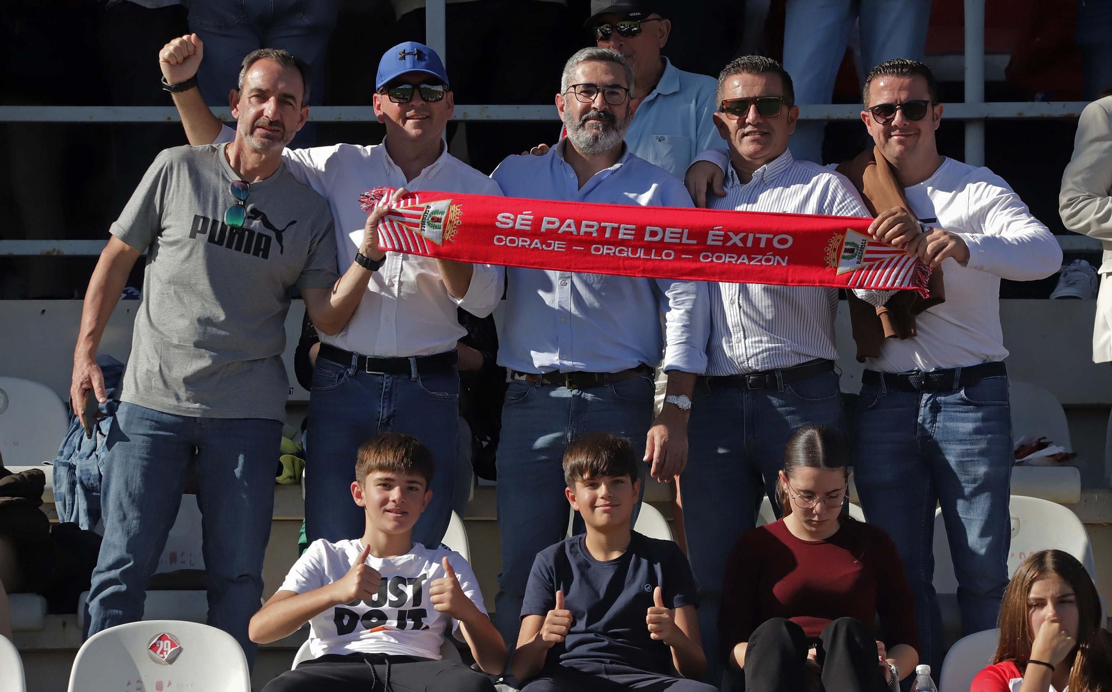 Búscate en el Nuevo Mirador durante el Algeciras - Atlético Madreliño de Primera Federación