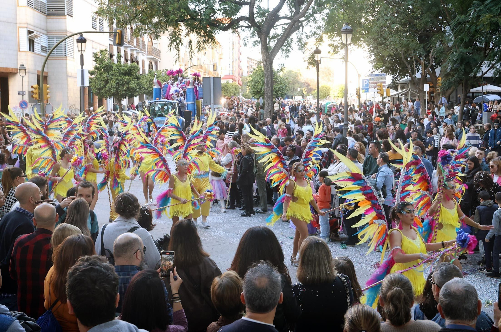 Imágenes de la cabalgata del Carnaval Colombino 2024