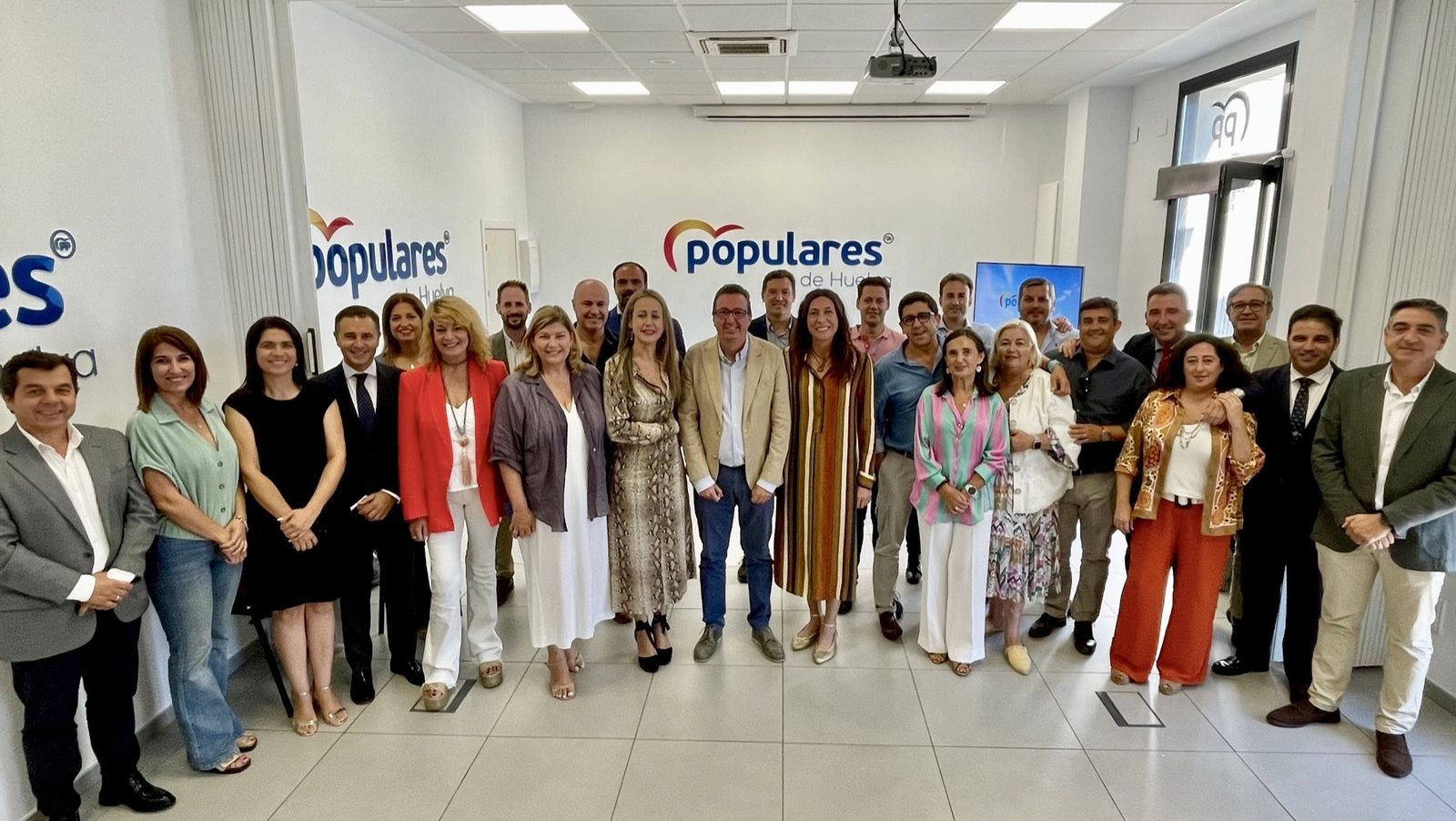 Formación del Partido Popular de Huelva.