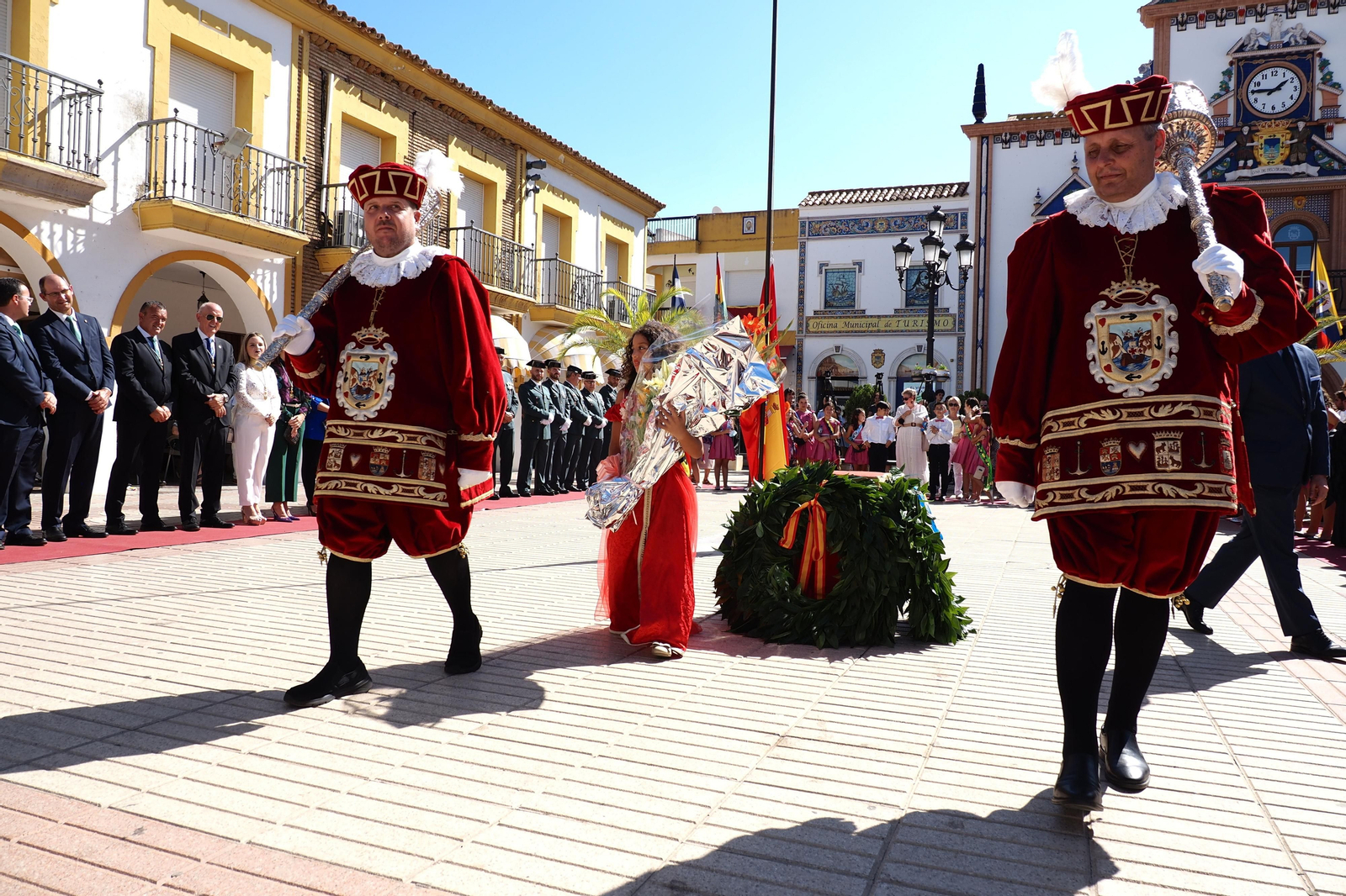 Actos de celebración del Día de la Hispanidad en Palos de la Frontera