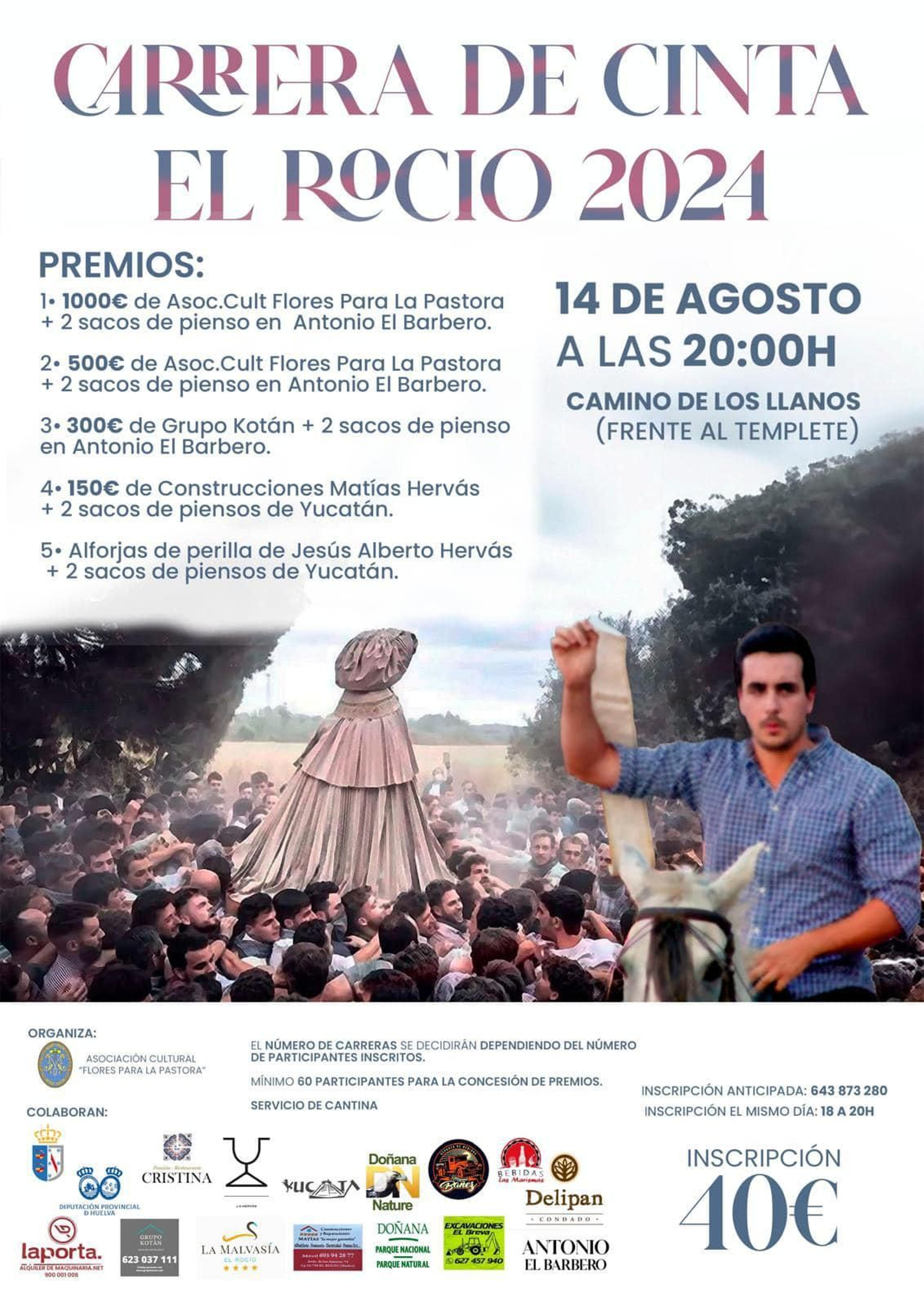 Cartel anunciador de la actividad.