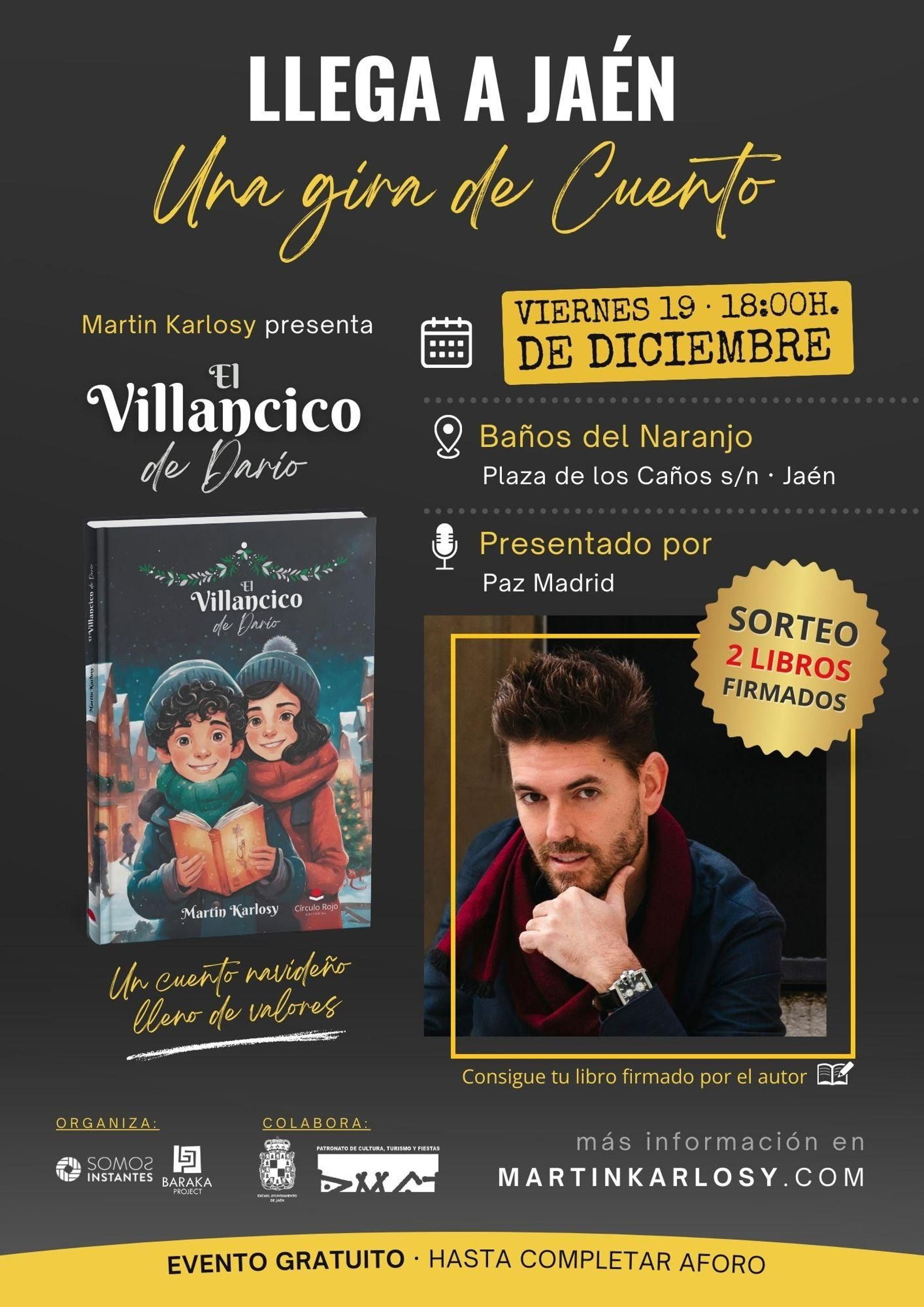 La cita es el viernes 19 de diciembre, a las 18:00 horas, en los Baños del Naranjo.