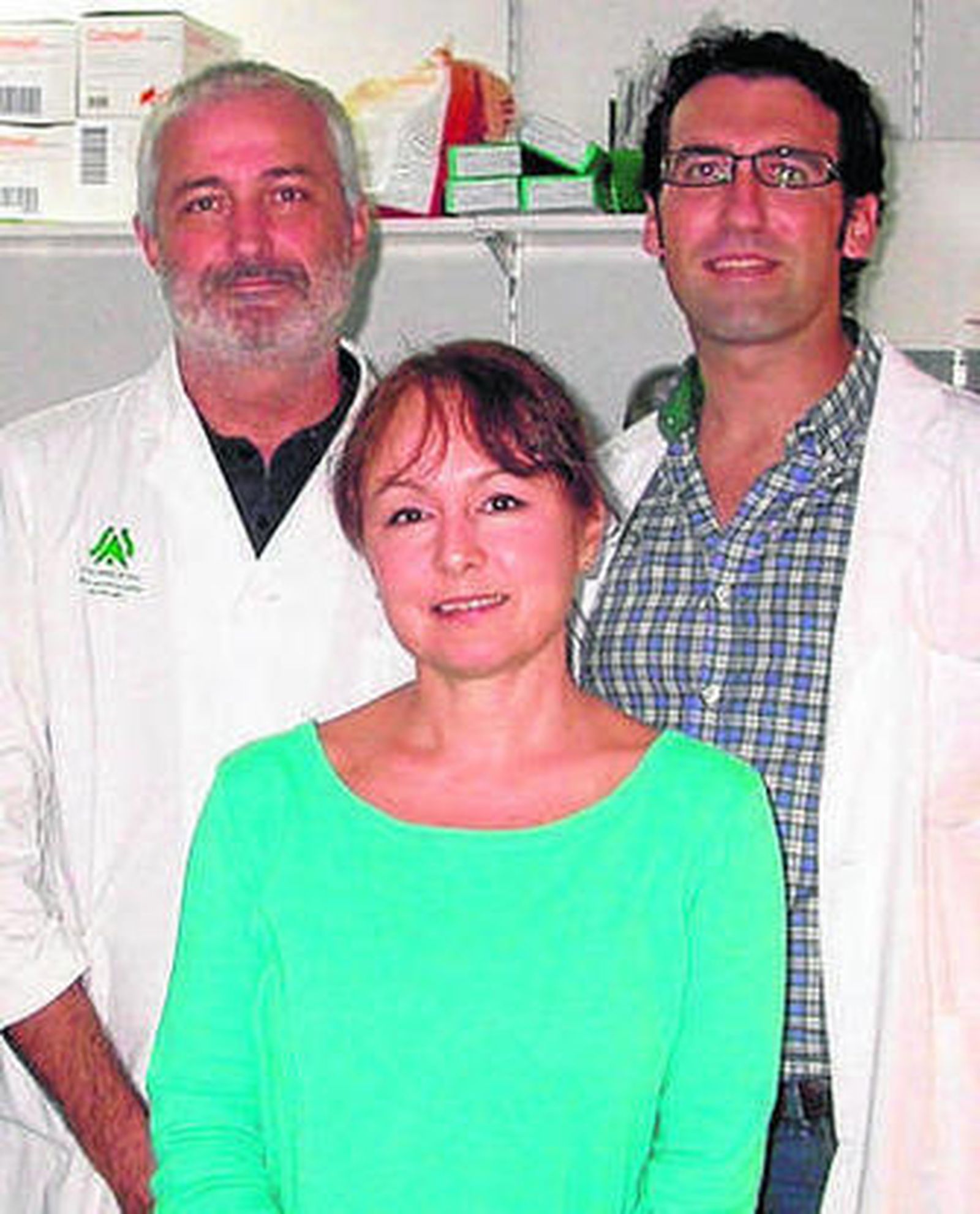 Los responsables del estudio.