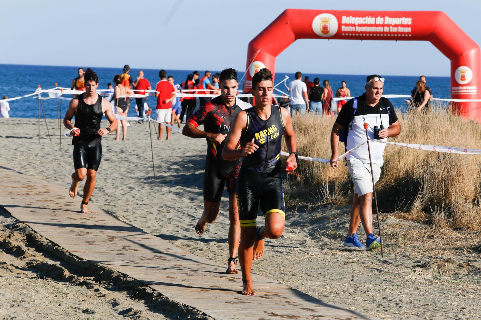 Las fotos de la primera jornada del X Triatlón de San Roque