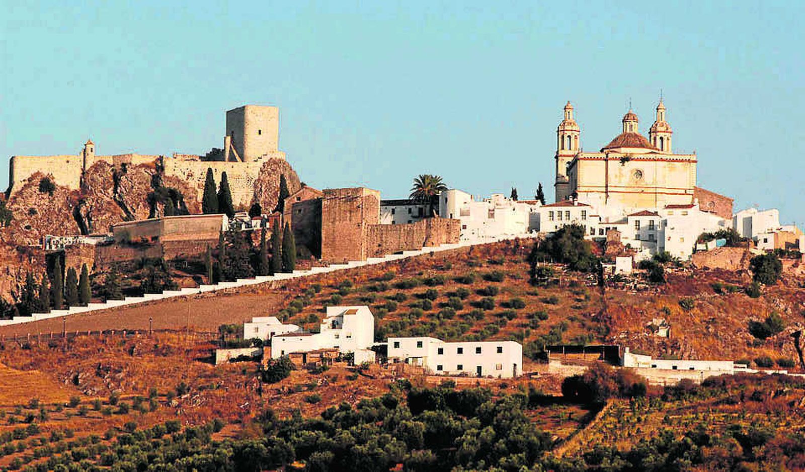 Una vista panorámica de la localidad serrana.