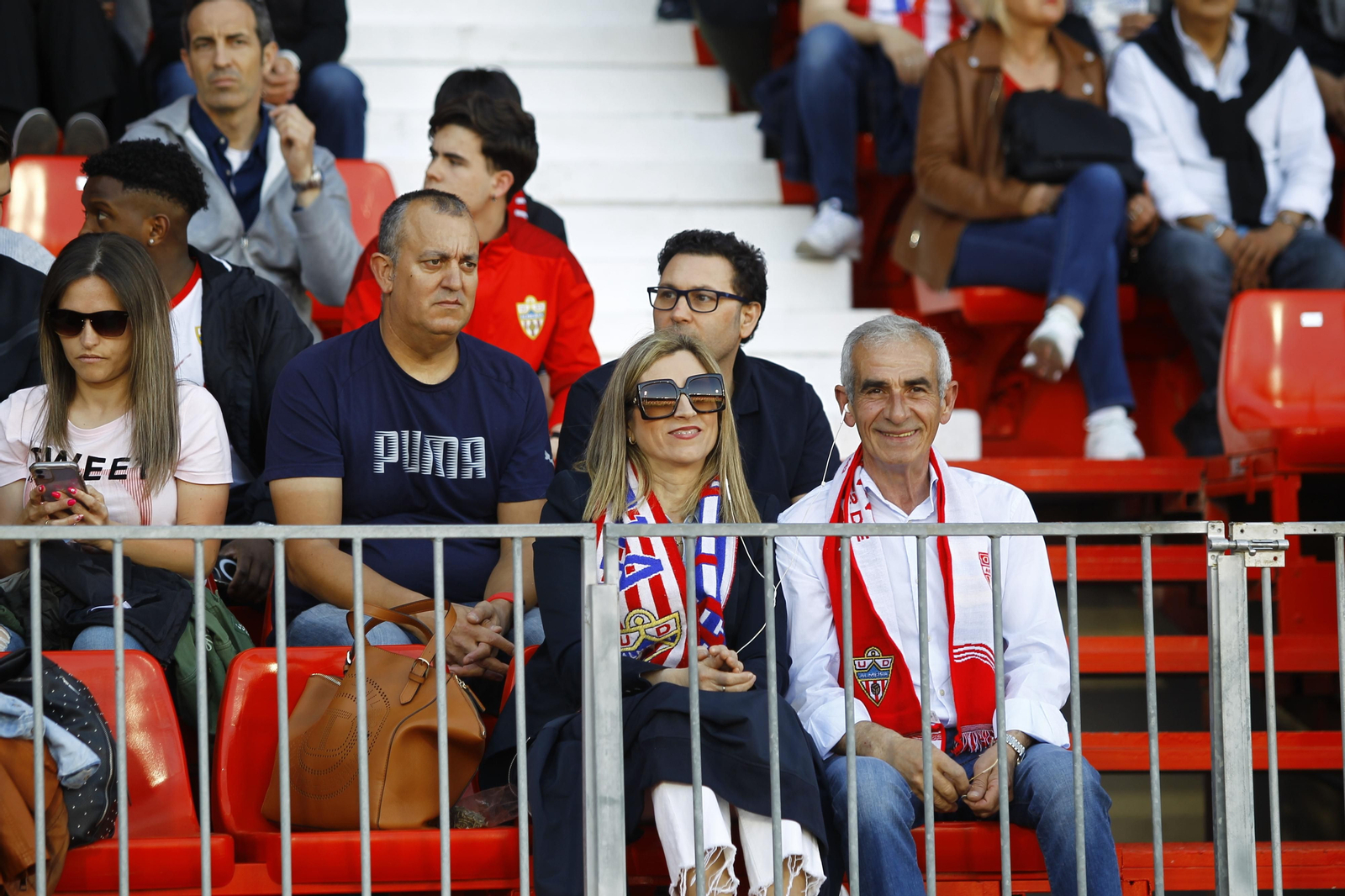 Fotogalería del partido de la Liga Santander, U.D. Almería-Valencia