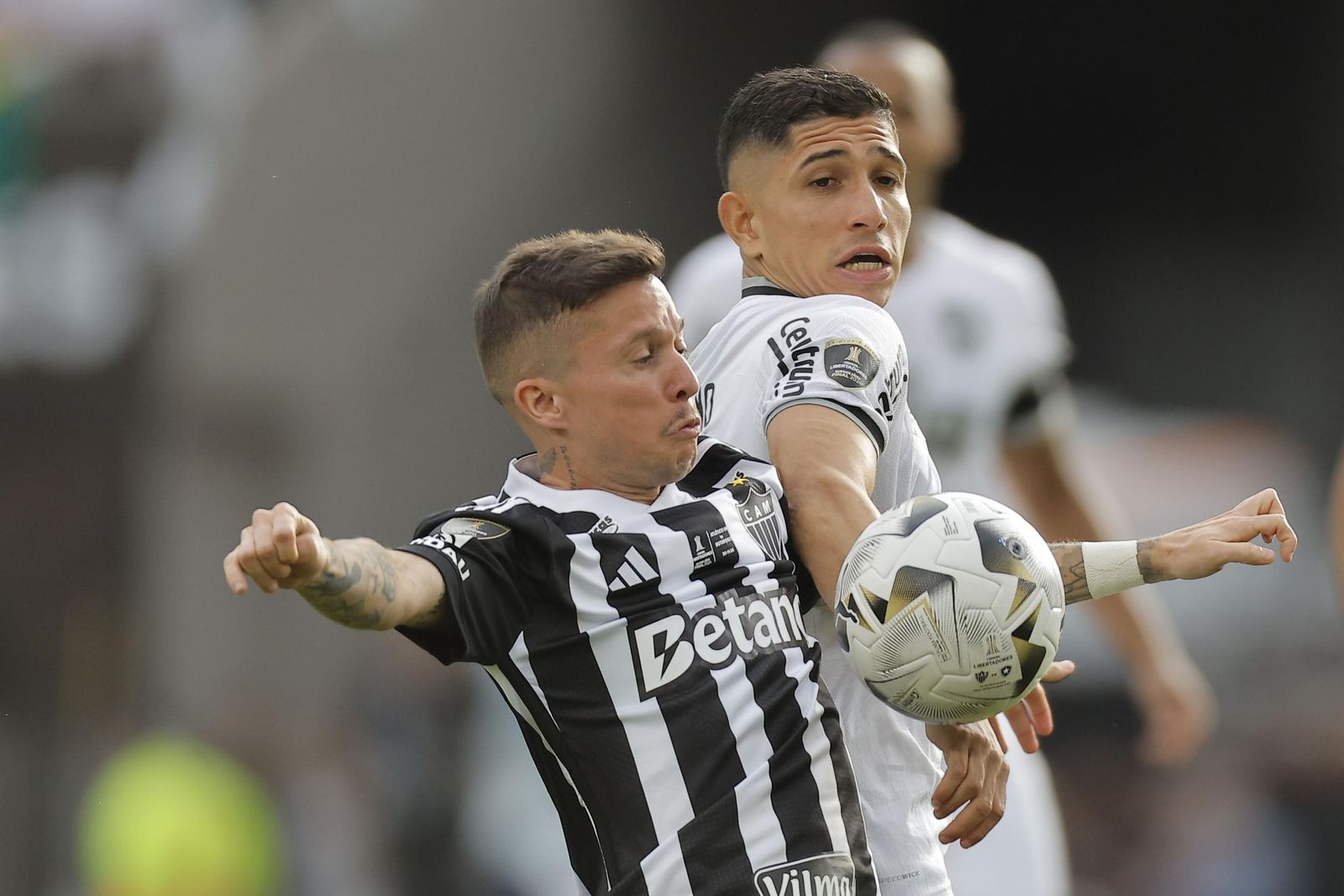 Las fotos de una final de la Libertadores histórica; Botafogo, campeón con 10, ante Atlético Mineiro