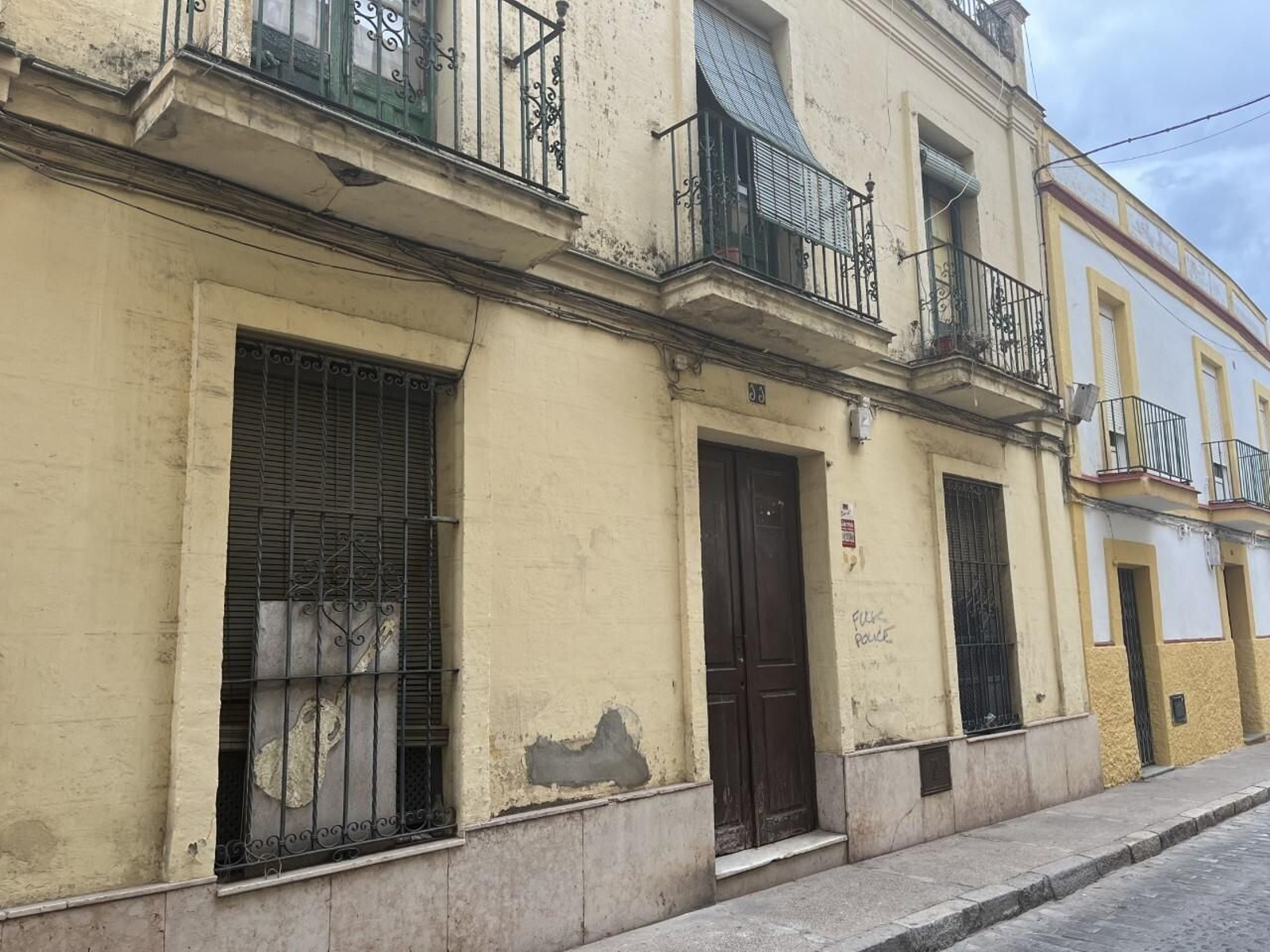 Una imagen de la vivienda que ha tenido ocupas.