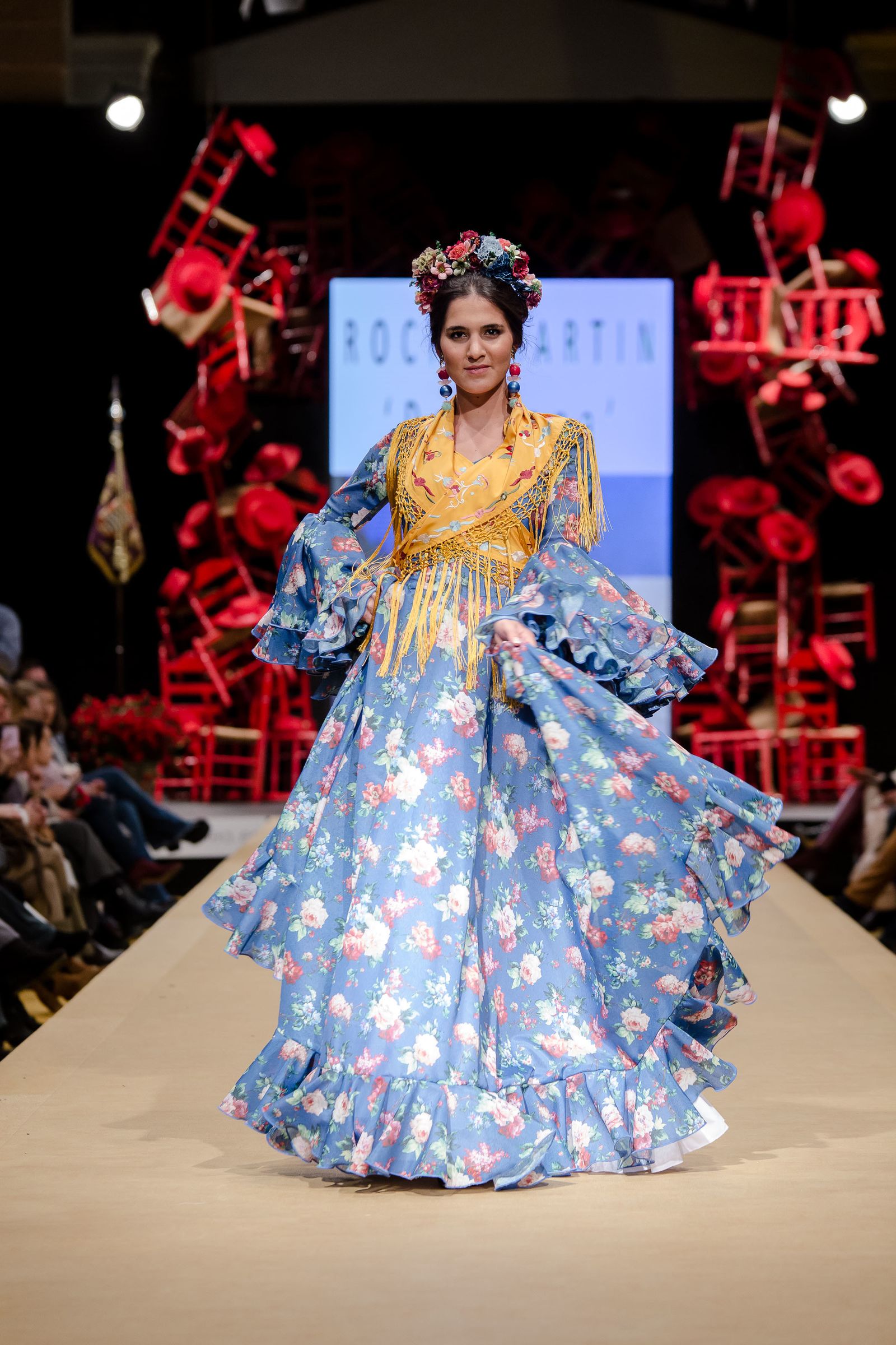 Pasarela Flamenca Jerez 2019: Real Hermandad del Rocío, el desfile benéfico en fotos