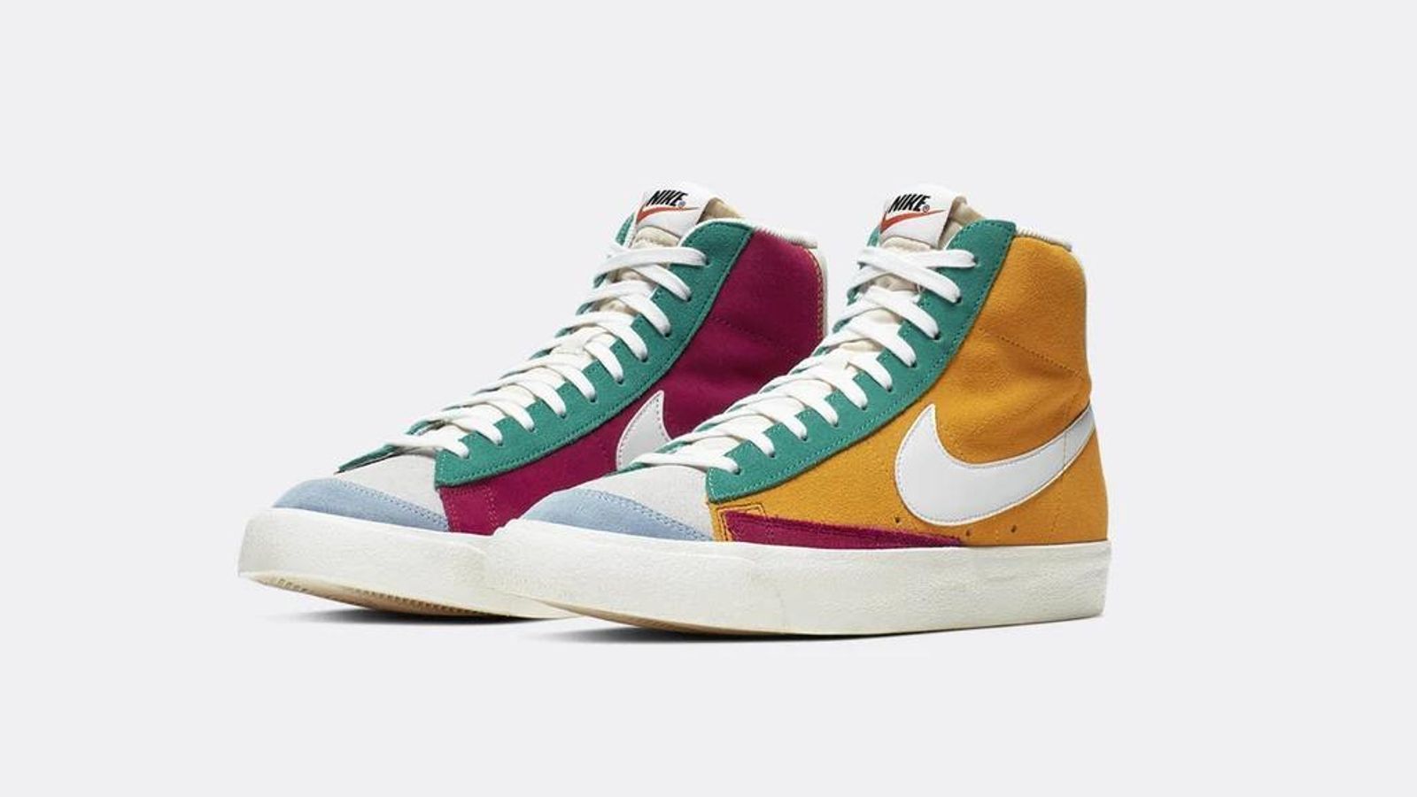 Modelo de Nike Blazer Mid 77 en varios colores.
