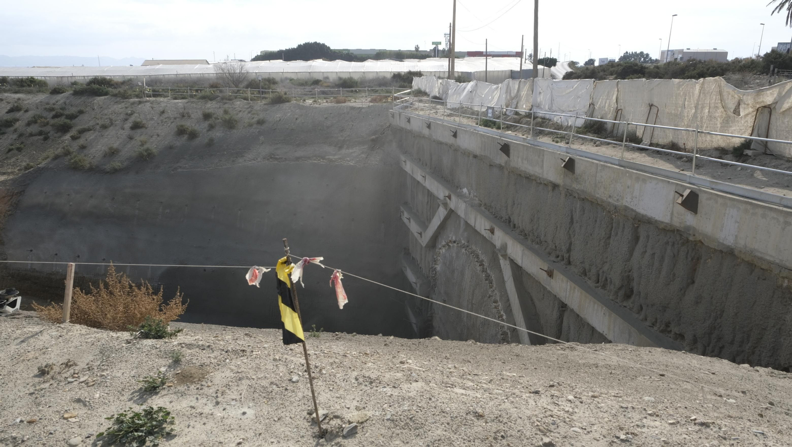 Las obras del AVE a su paso por Viator, en imágenes