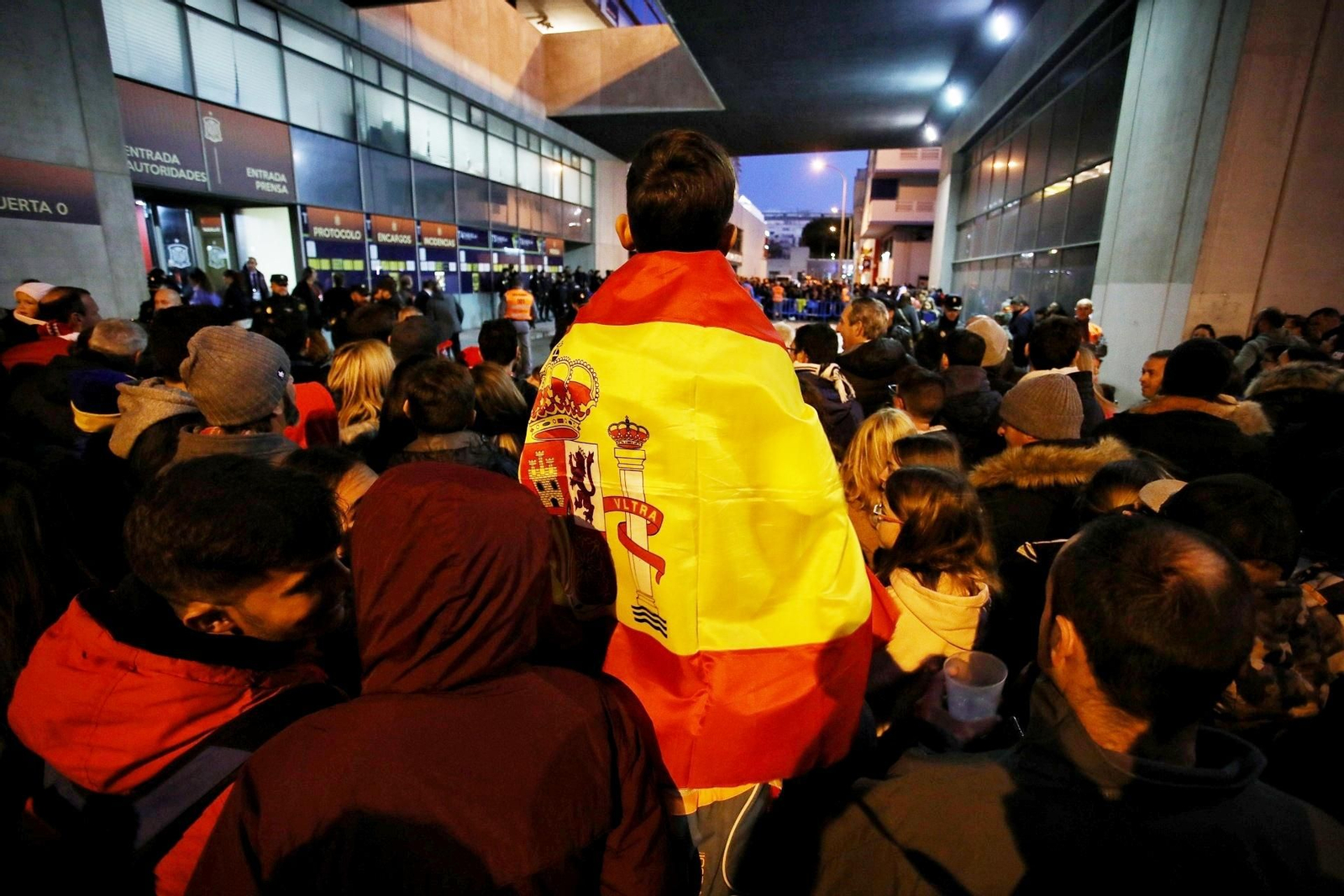 Las imágenes del España-Malta en Cádiz