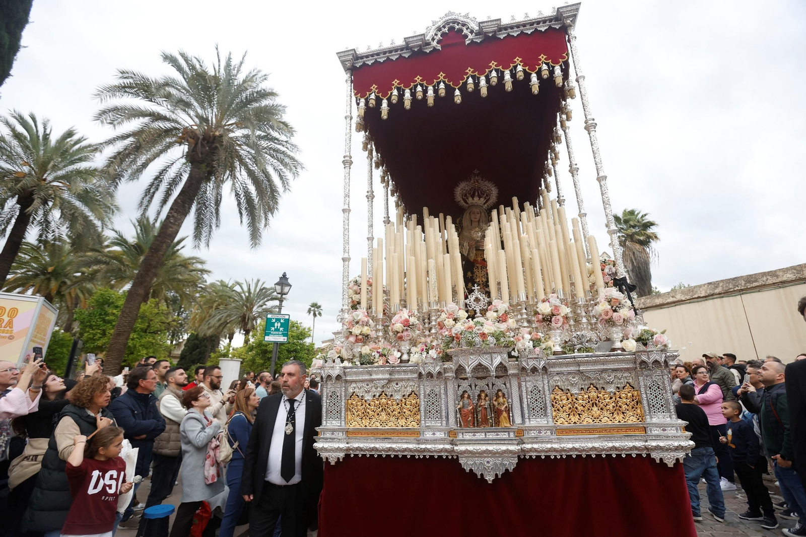Las imágenes de la hermandad del Perdón  el Miércoles Santo en Córdoba