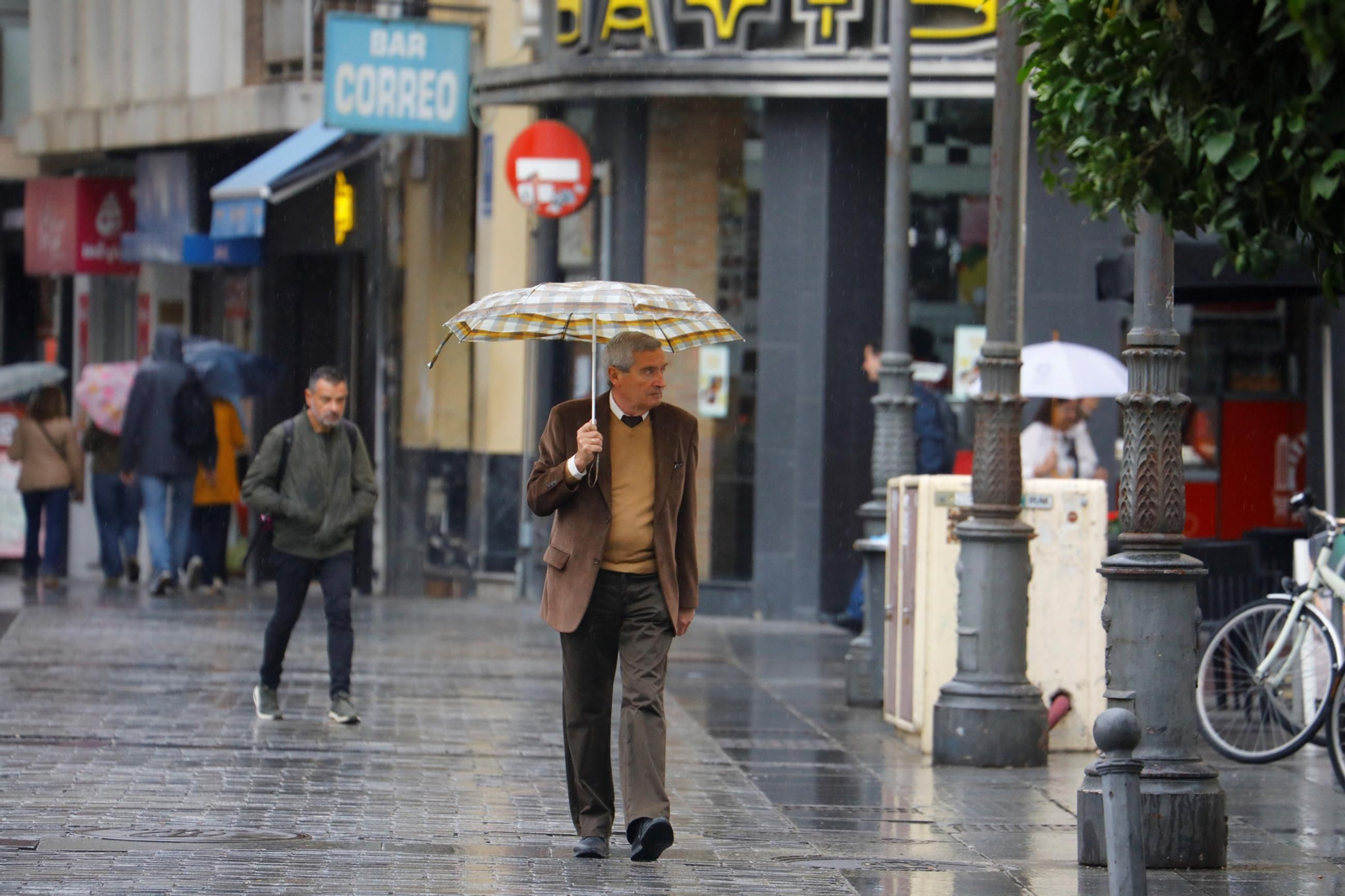 El paso de la borrasca Claudia por Córdoba