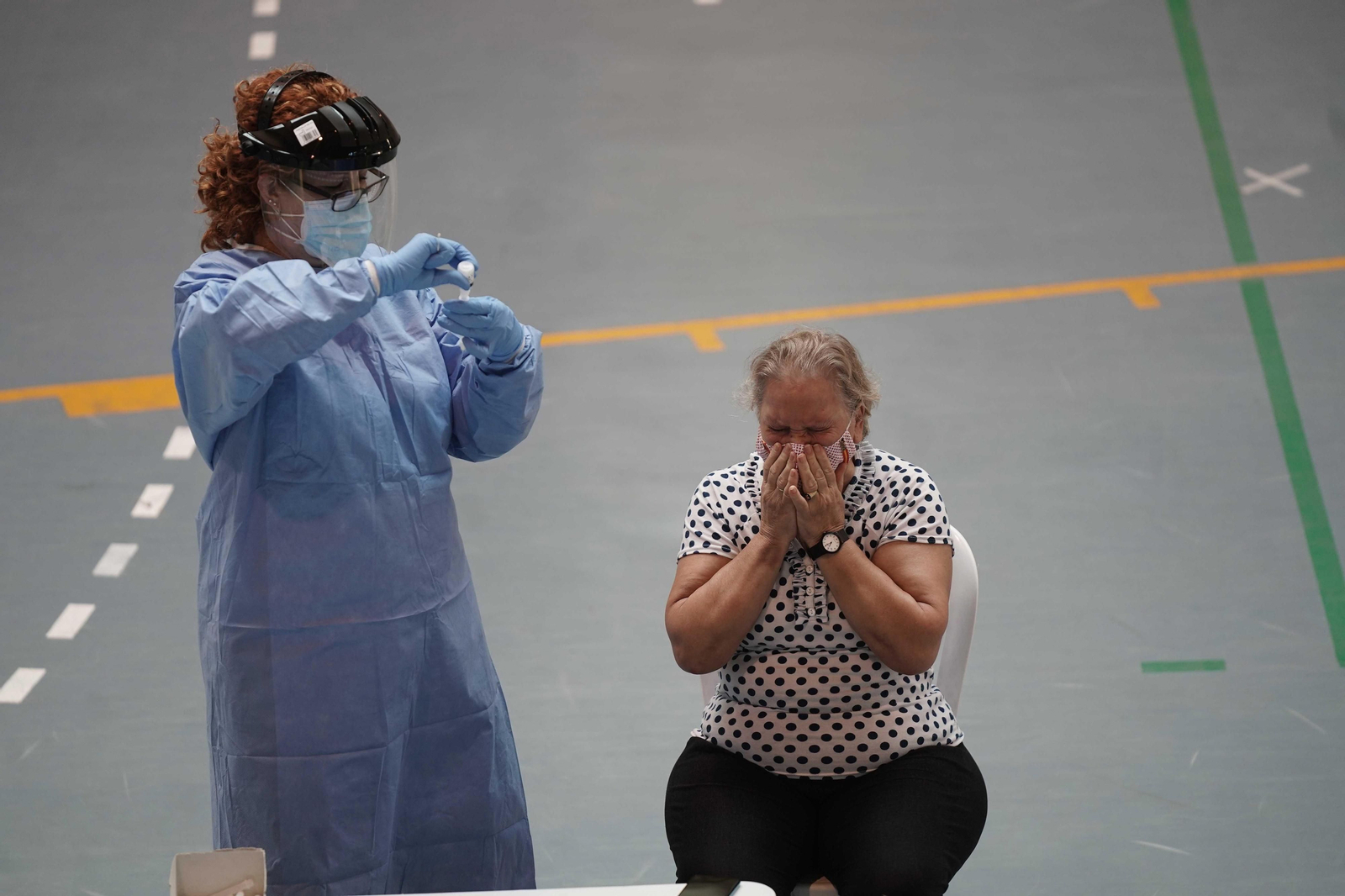 Cribado en Almodóvar del Río.