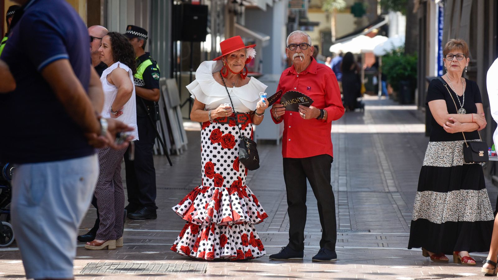 Las fotos del Domingo Rociero en el centro de la Línea