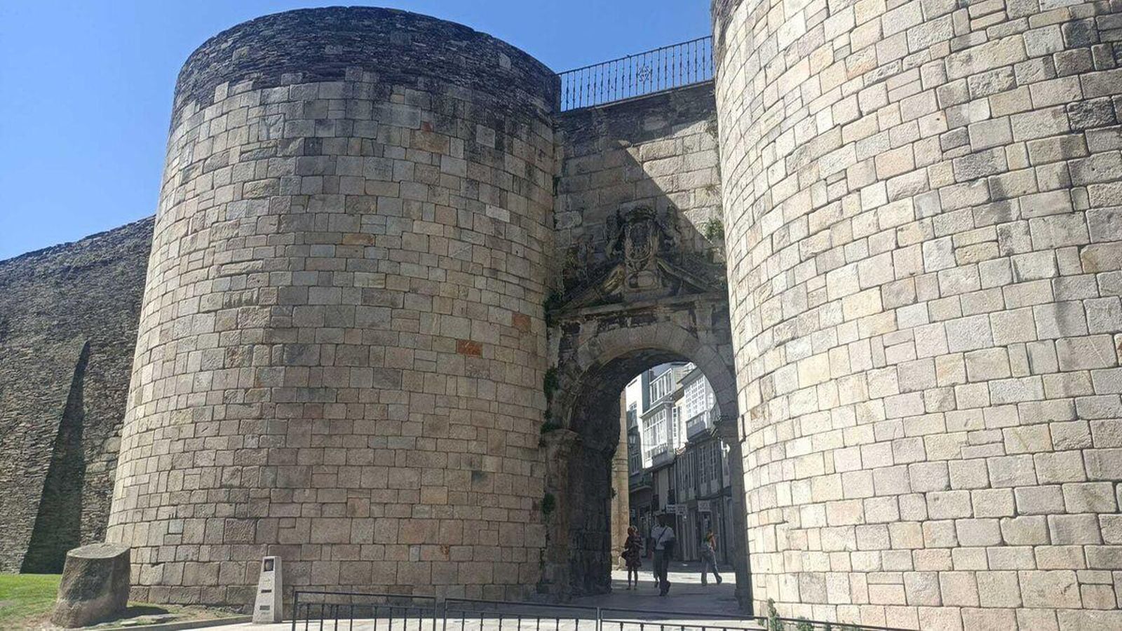 Las murallas de Lugo son el gran atractivo de la capital lucense.