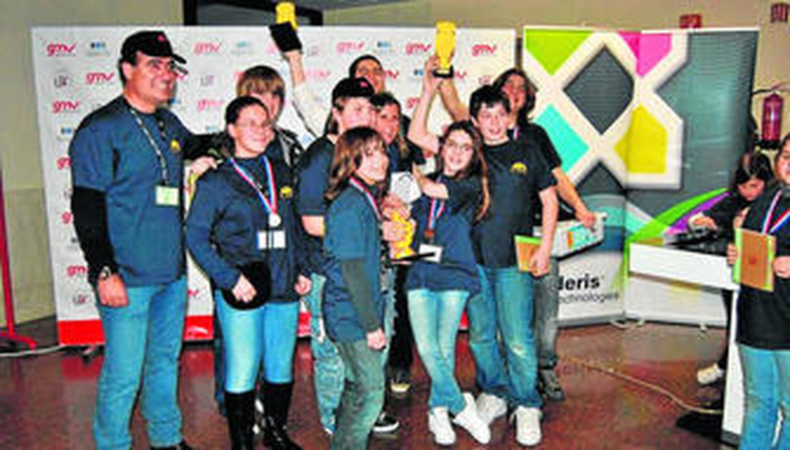 El grupo de Cadis, vencedor de la fase regional, el año pasado.