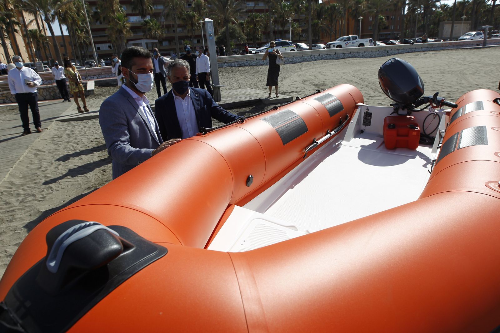 Presentación de vehículos para vigilancia de las playas. Almería