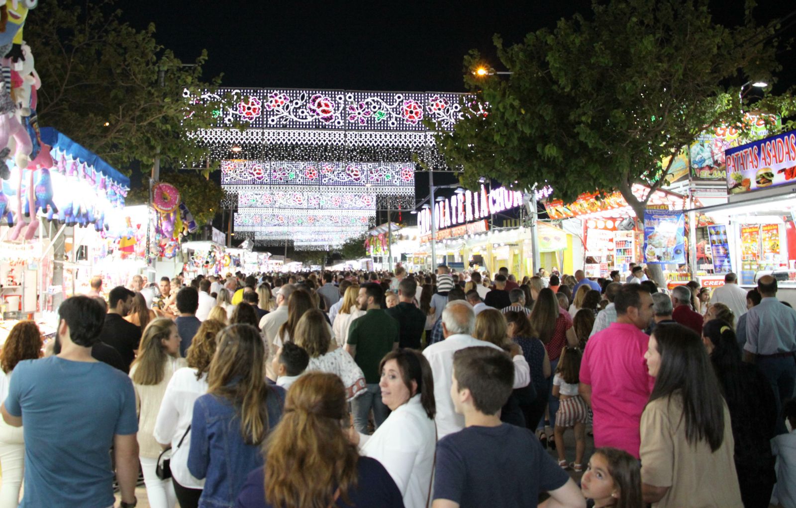 Primer día de Feria en Chiclana